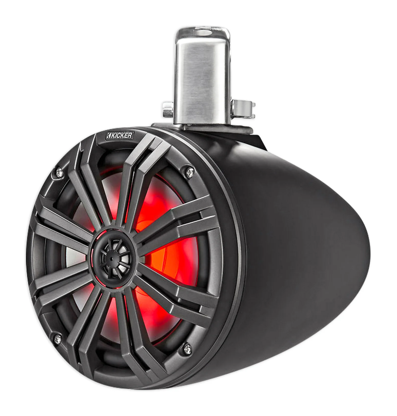 Pair KICKER 45KMTC8 8" 600w Marine Wakeboard Tower Speakers+2-Channel Amplifier - Image 23