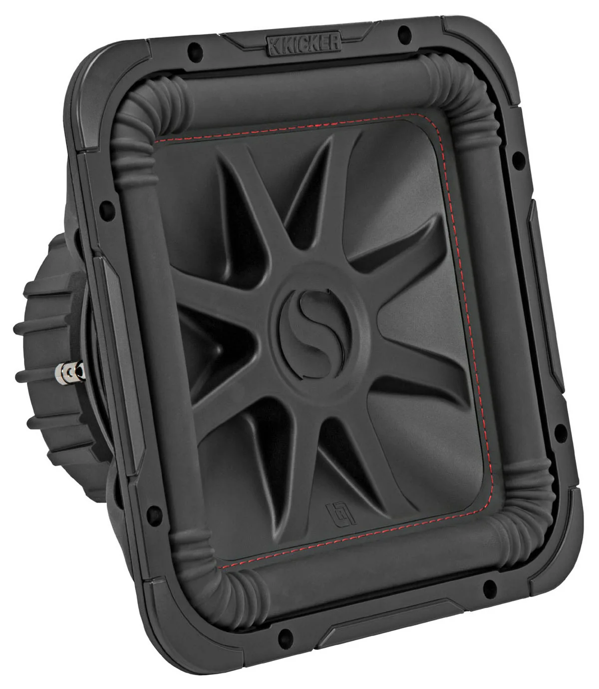 KICKER 45L7R124 12" 1200w L7R Subwoofer Solo-Baric L7R124+Vented Enclosure Box - Image 3