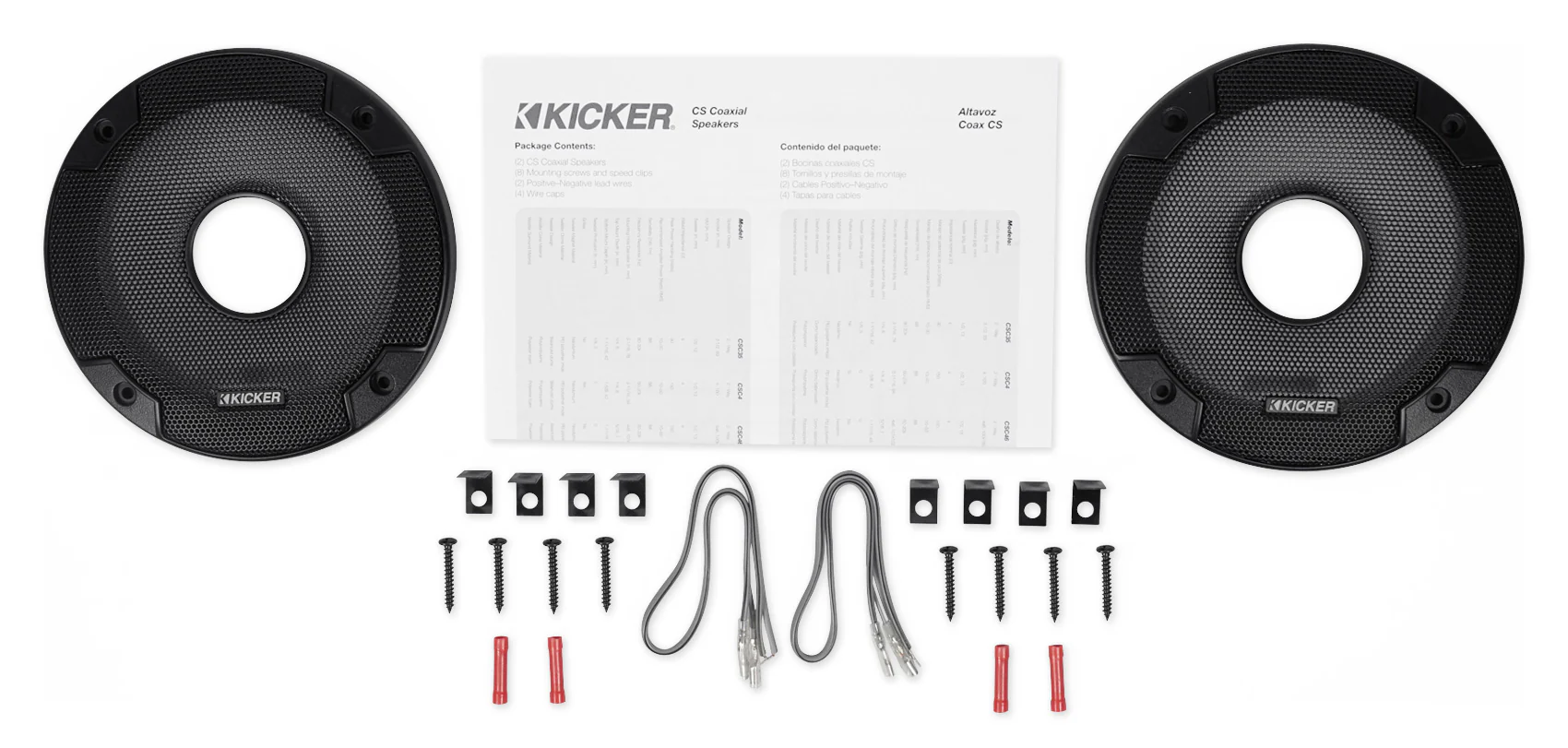 Pair Kicker 6.5" CSC 300W Car Audio Rollbar Soundbar Speakers For Jeep Wrangler - Image 10