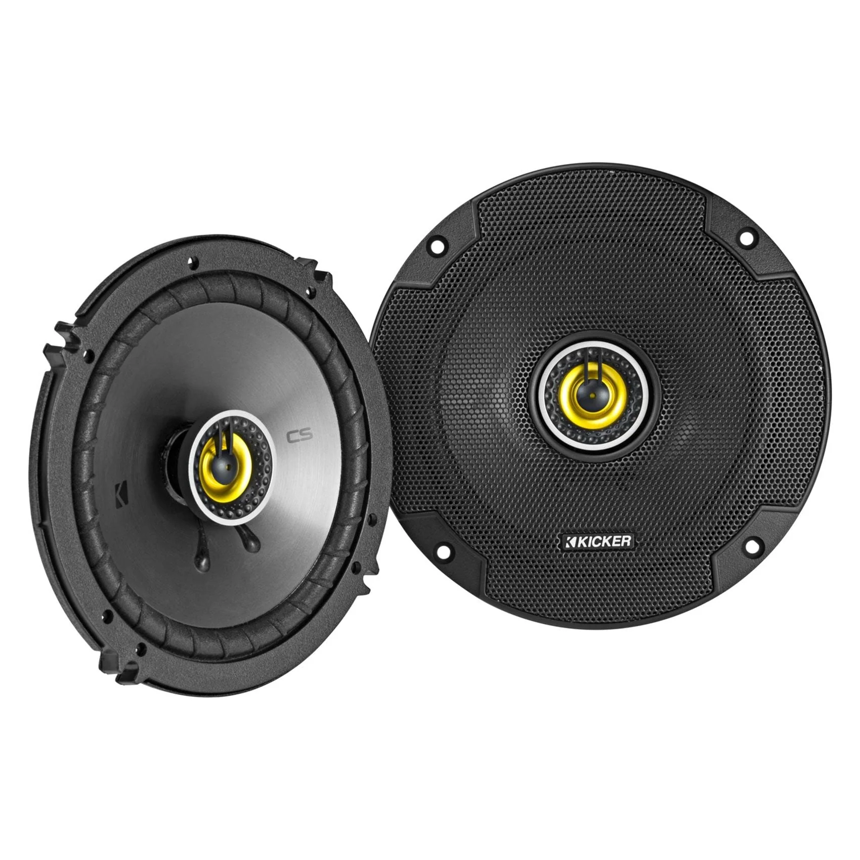 (2) Kicker 46CSC654 6.5"+(2) Kicker 46CSC6934 6x9" Car Audio Speakers + Rockmat - Image 12