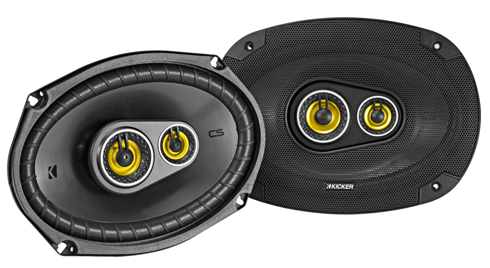 Kicker 6x9" CSC Wakeboard Tower Rollbar Speakers for Boat/ATV/UTV/RZR/Cart/Jeep - Image 2