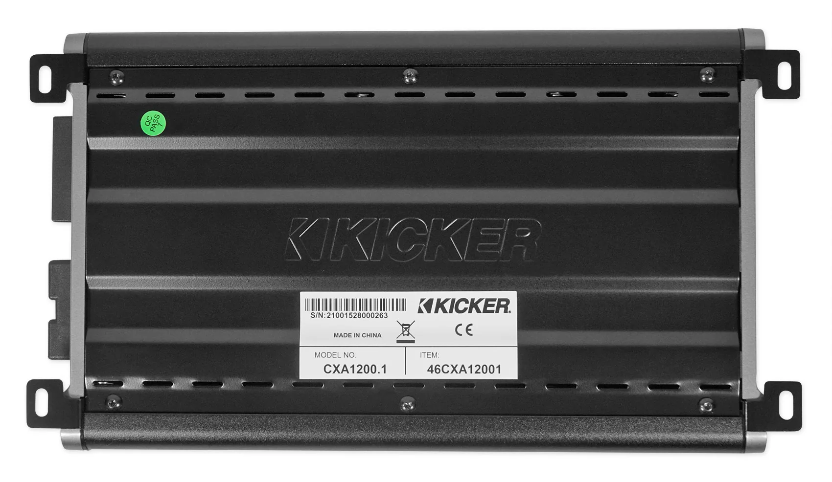 KICKER 46CXA12001 CXA1200.1 1200 Watt RMS Mono Class D Car Amplifier+Amp Kit - Image 5