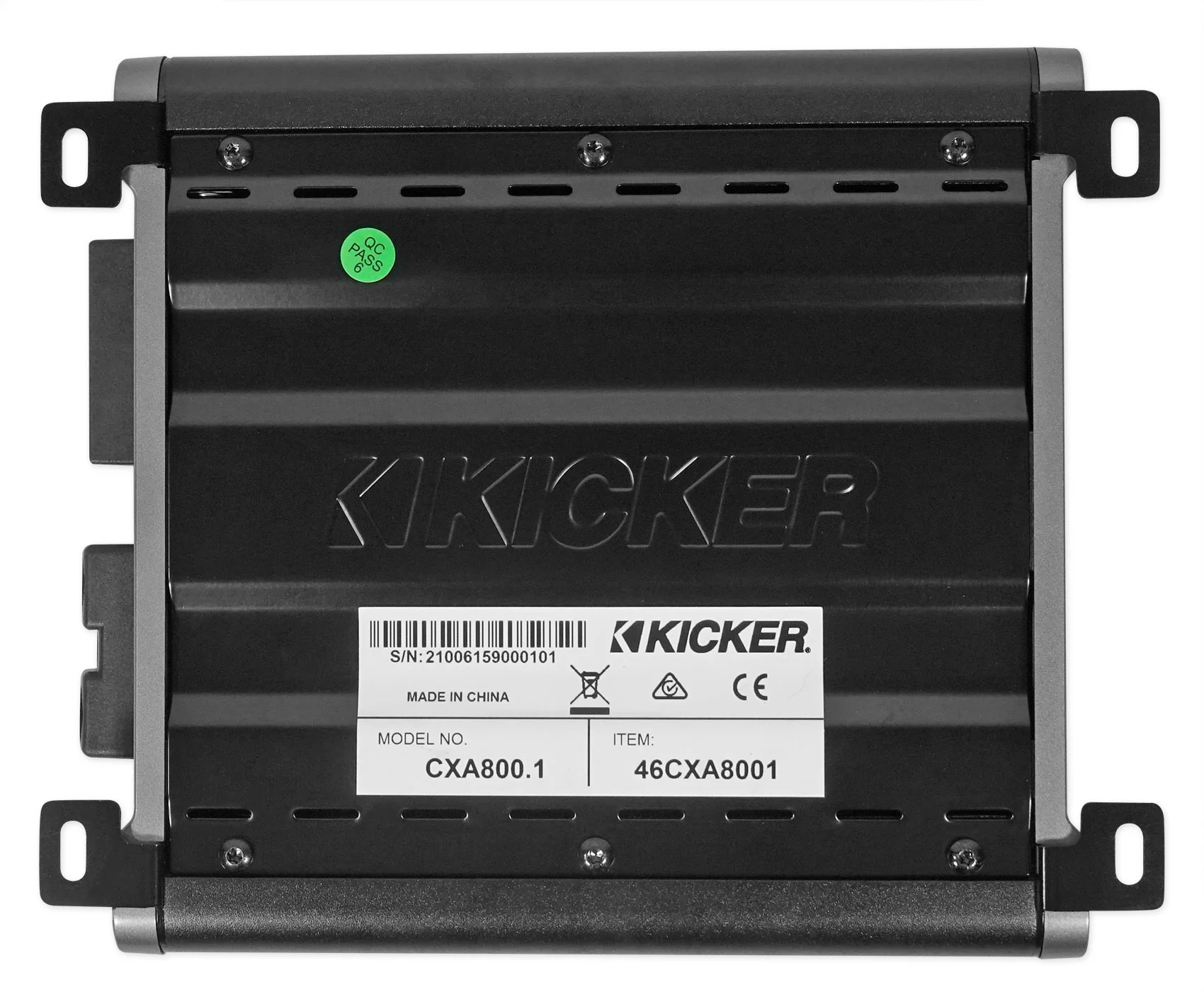 KICKER 46CXA8001 CXA800.1 800 Watt Mono Class D Car Audio Amplifier+Amp Kit - Image 5
