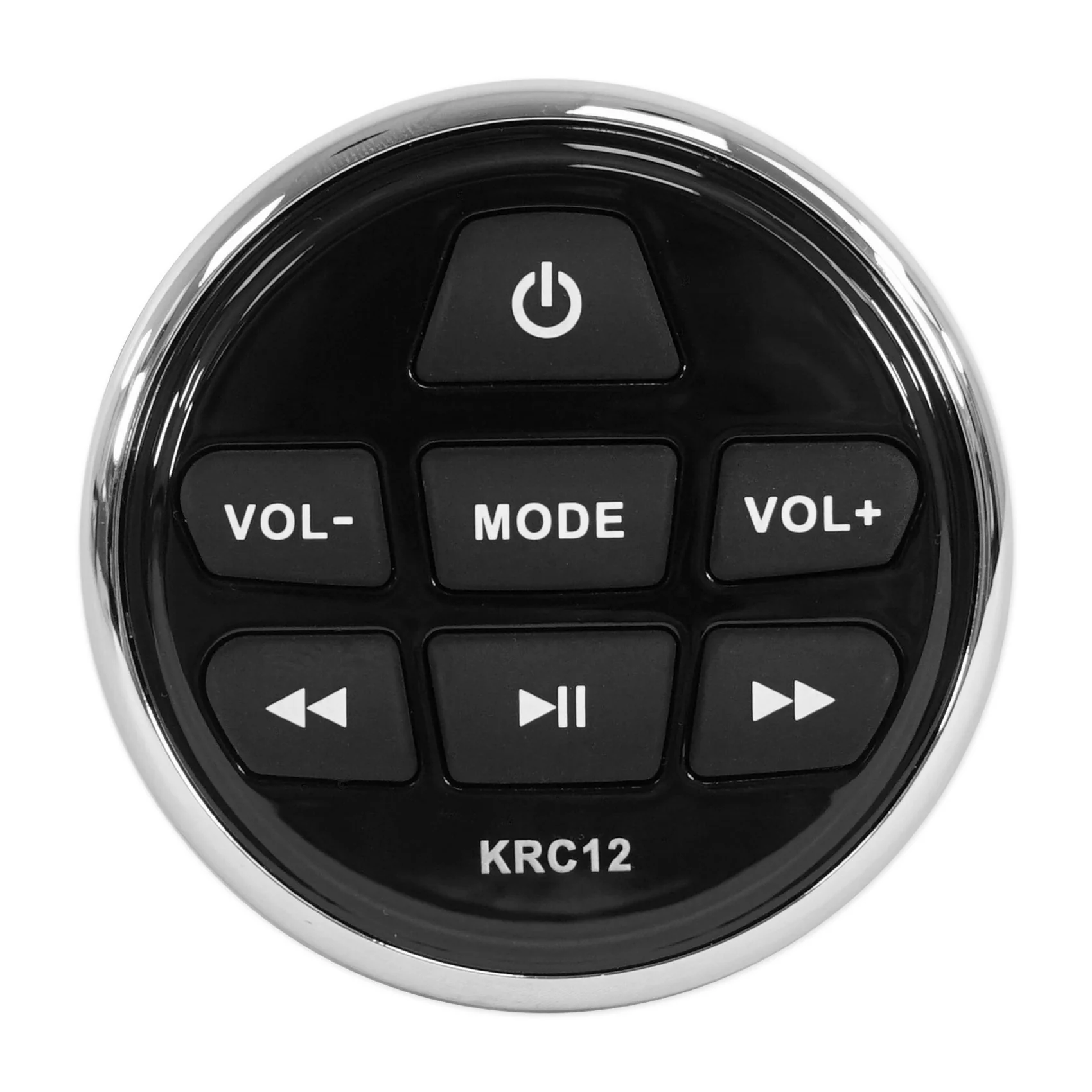 KICKER KMC5 Marine Digital Media Bluetooth Receiver+Remote+(4) 6.5" LED Speakers - Image 21