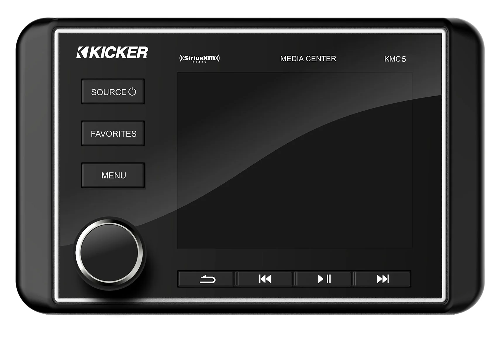 KICKER KMC5 Marine Digital Media Bluetooth Receiver+Remote+(4) 6.5" LED Speakers - Image 5