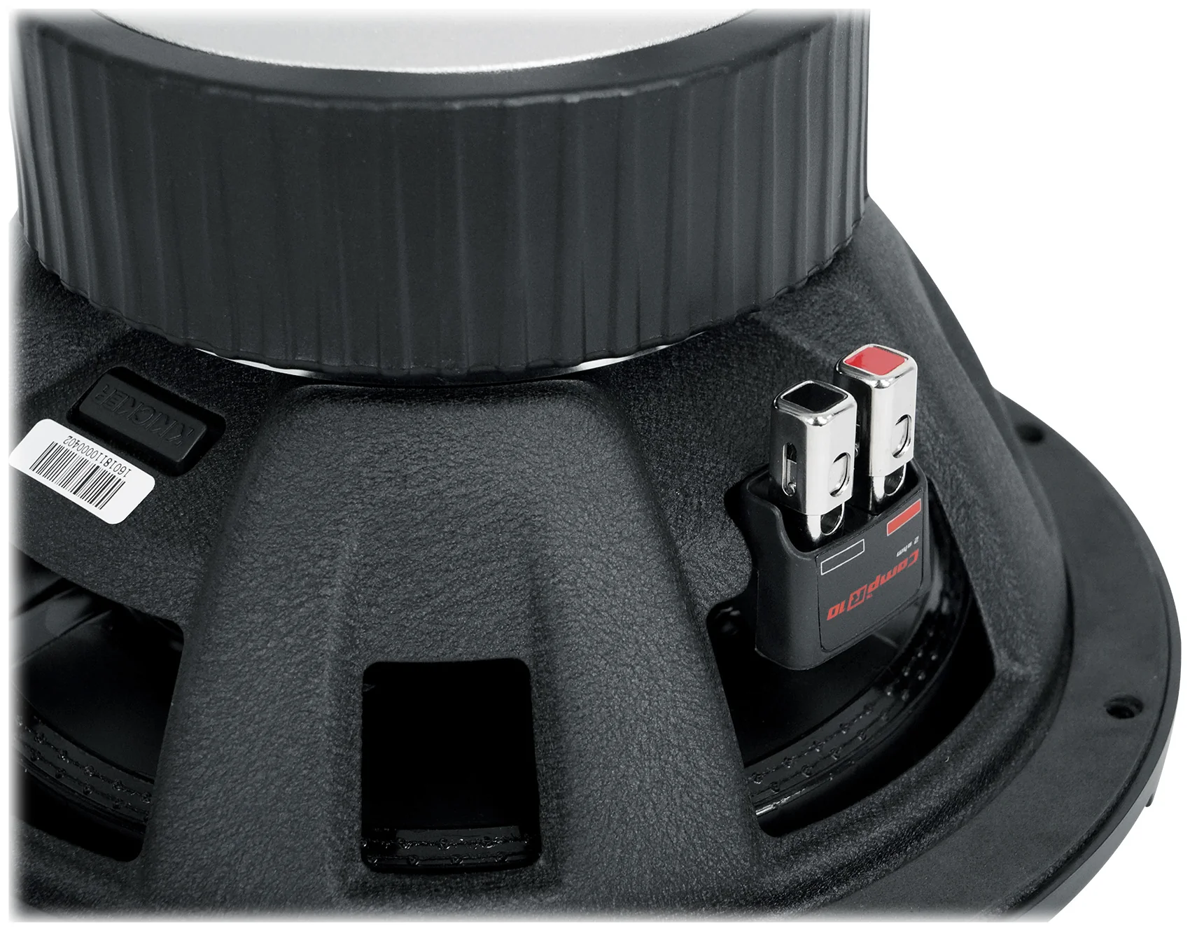 Kicker 48CWR102 COMPR10 10" 800w DVC 4 Car Subwoofer Sub+Mono Amplifier+Amp Kit - Image 13