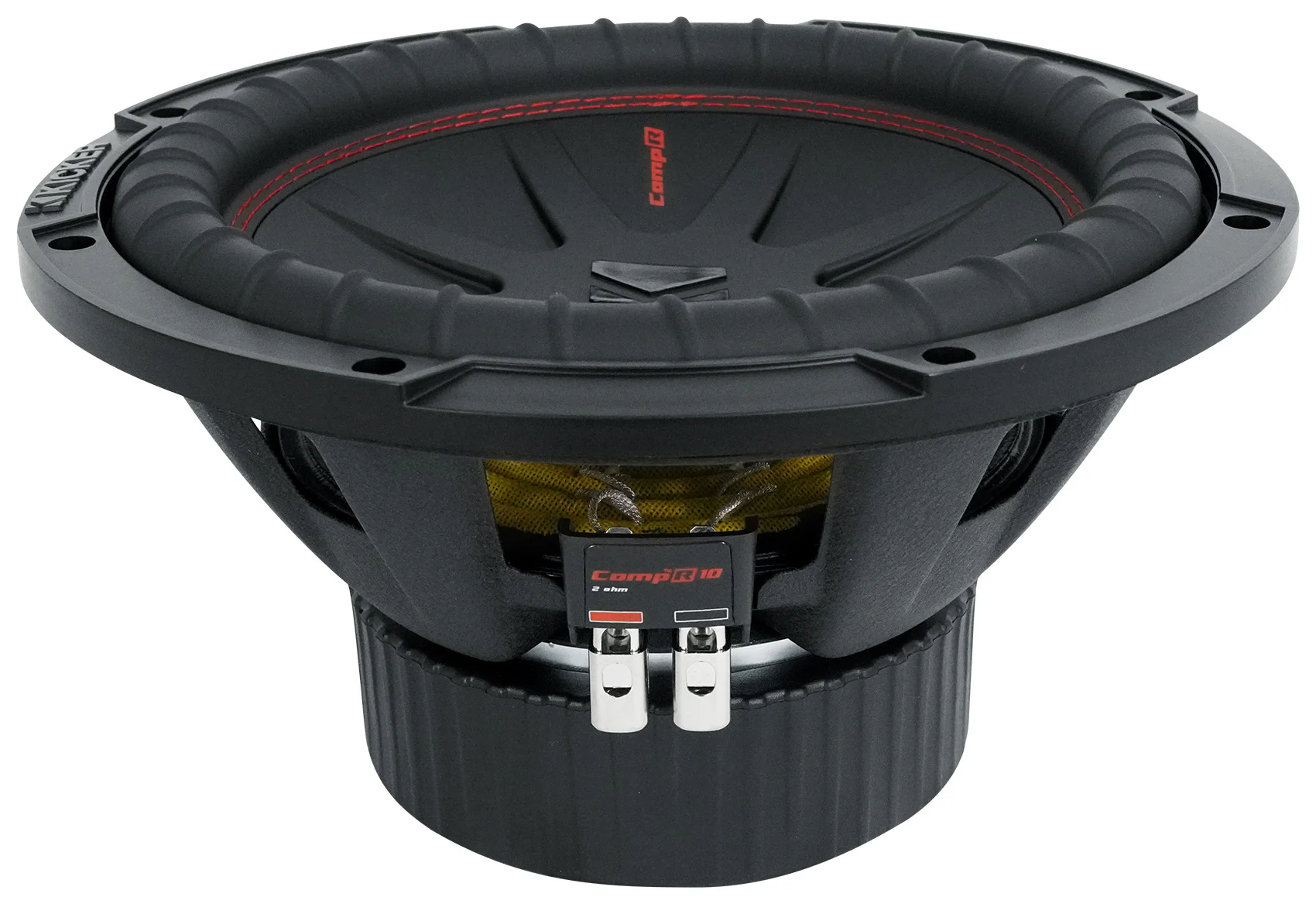 Kicker 48CWR102 COMPR10 10" 800w DVC 4 Car Subwoofer Sub+Mono Amplifier+Amp Kit - Image 7