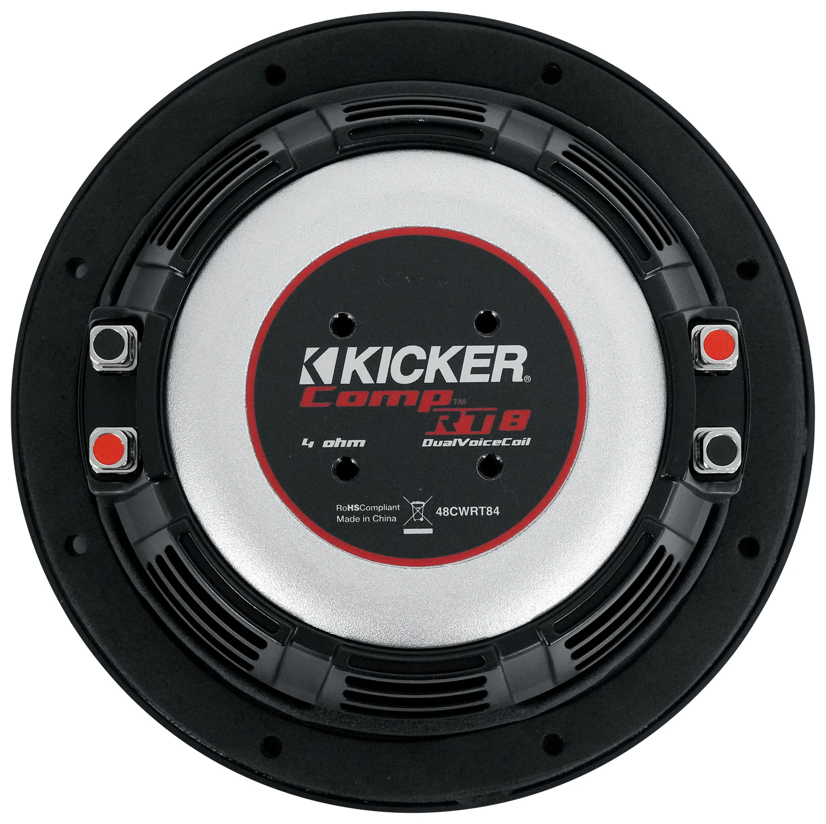 Kicker 48CWRT84 COMPRT8 600w 8" Shallow Car Subwoofer Sub+Mono Amplifier+Amp Kit - Image 17