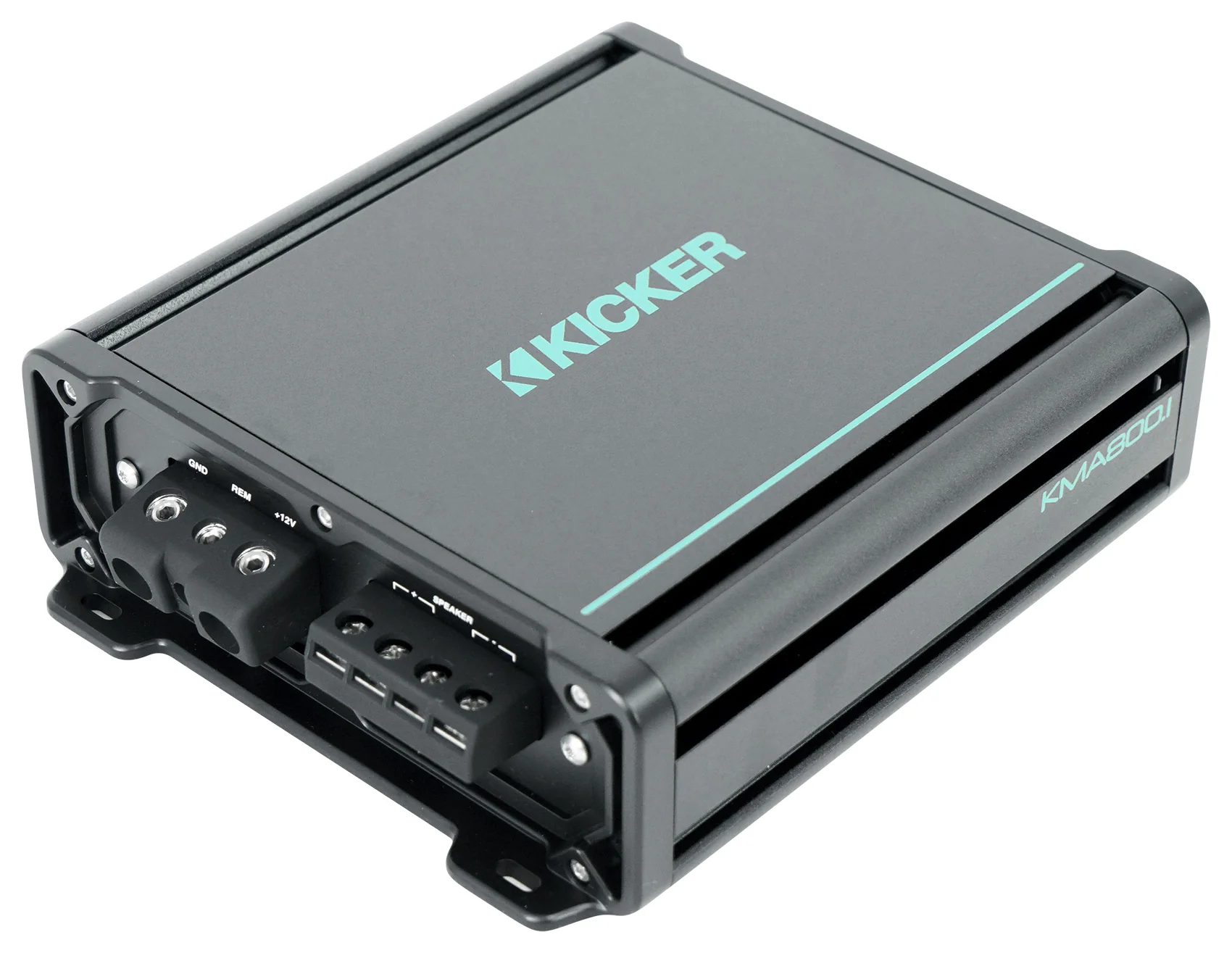 KICKER 48KMA8001 800 Watt 1-Ohm Marine/Boat Mono Amplifier Sub Amp KMA800.1 [Open Box] - Image 4
