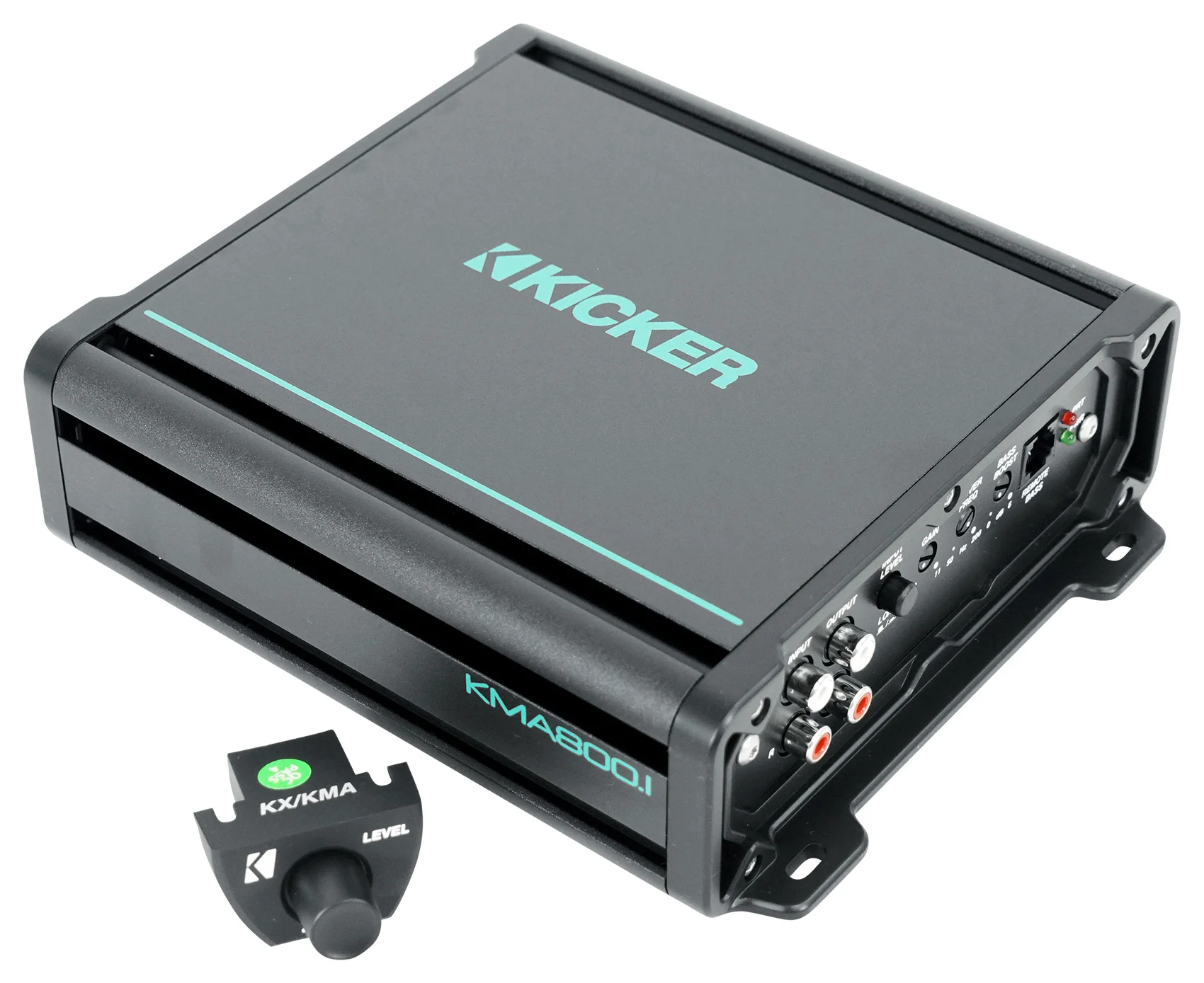 KICKER 48KMA8001 800 Watt 1-Ohm Marine/Boat Mono Sub Amplifier+Amp Kit KMA800.1 - Image 10