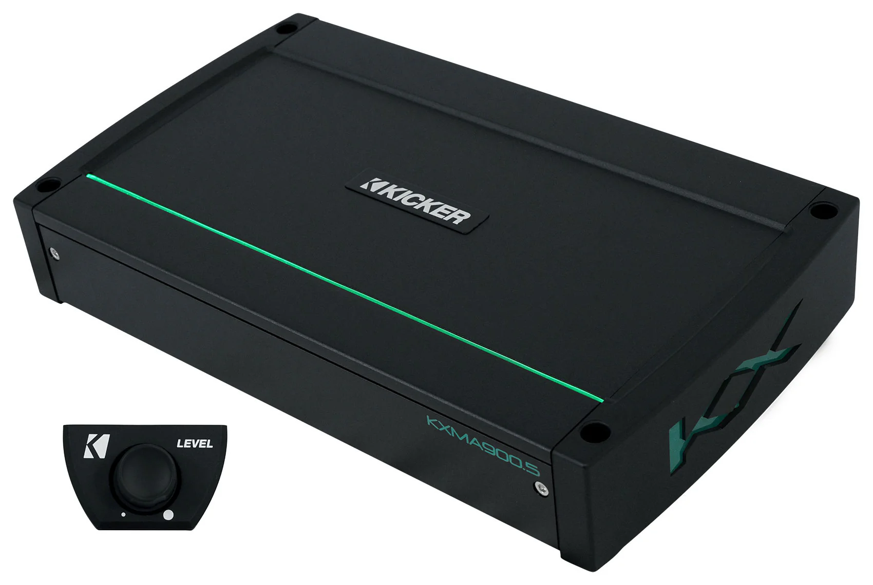 KICKER 48KXMA9005 900 Watt 5-Channel Class D Marine Boat Amplifier + Amp Kit - Image 10