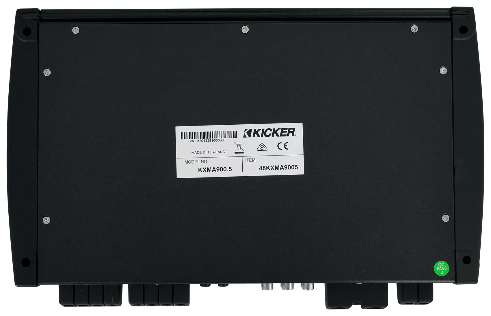 KICKER 48KXMA9005 900 Watt 5-Channel Class D Marine Boat Amplifier + Amp Kit - Image 14