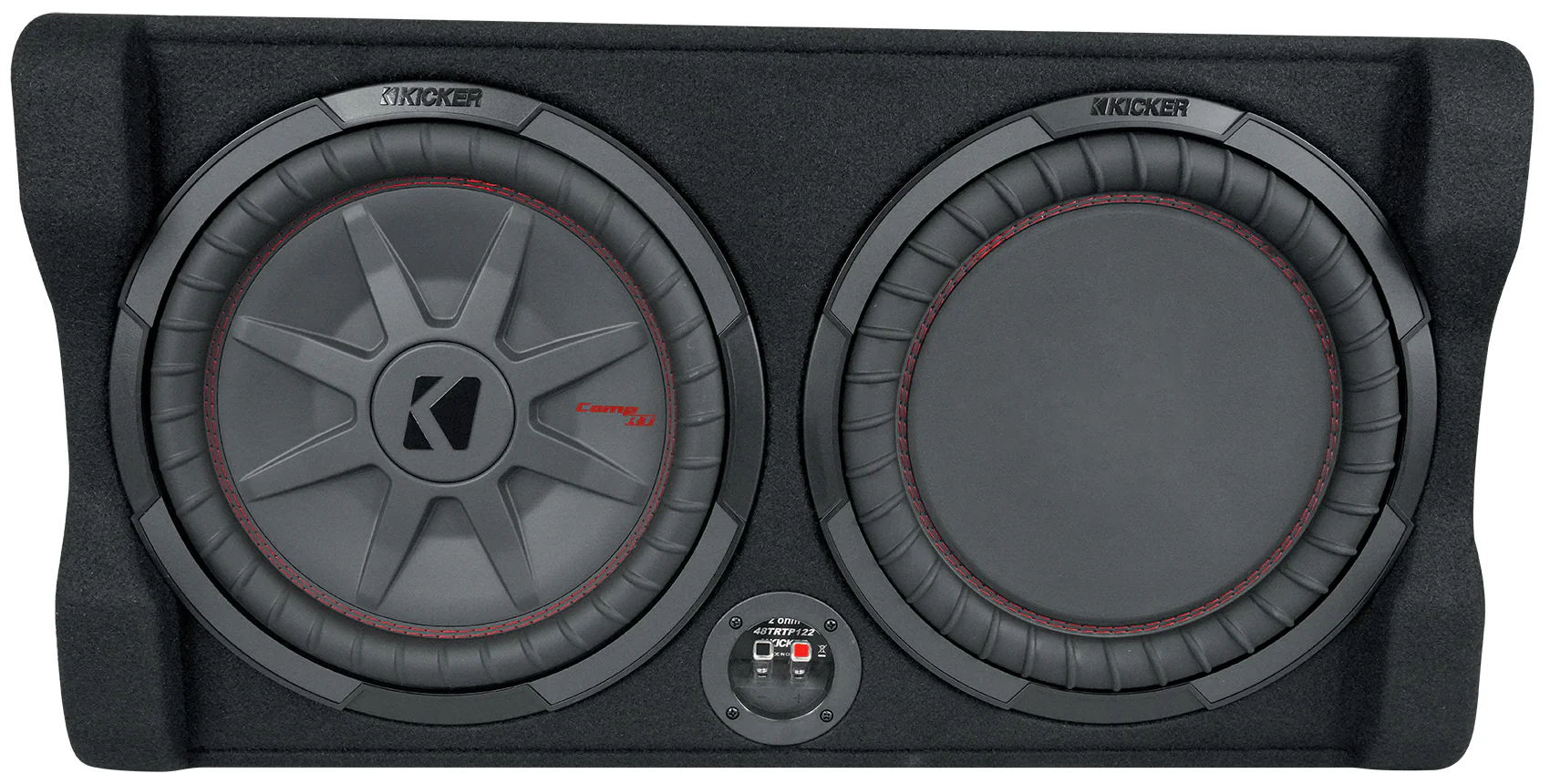 KICKER 48TRTP122 TRTP 12" 1000w Down Firing Subwoofer Enclosure+Passive Radiator - Image 2