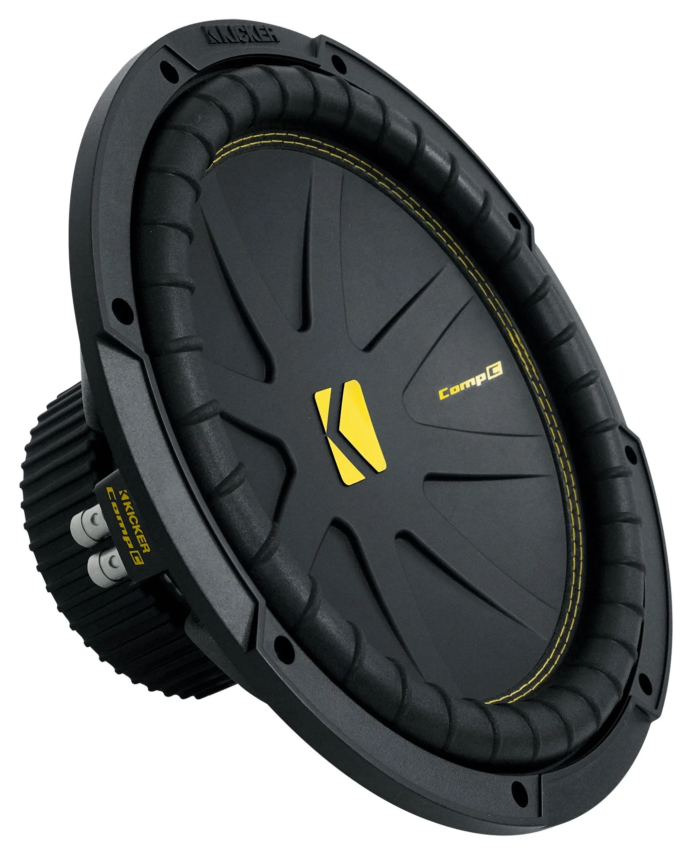 Kicker 50CWCD124 CompC 12" DVC 4 ohm Subwoofer+Mono Amplifier+Amp Kit CWCD124 - Image 2