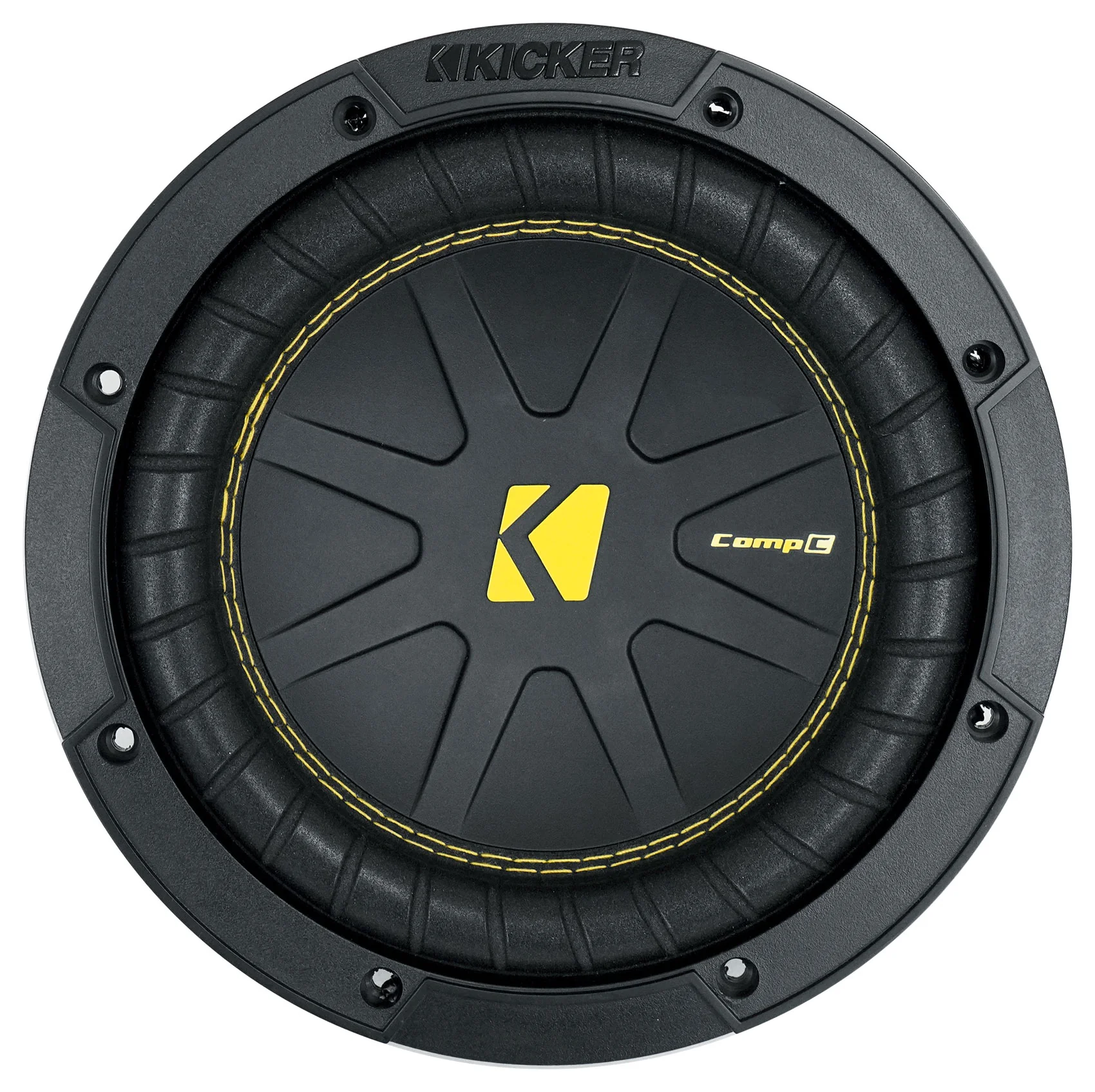Kicker 50CWCD84 CompC 8" DVC 4 ohm Car Subwoofer+Amplifier+Vented Sub Box CWCD84 - Image 16