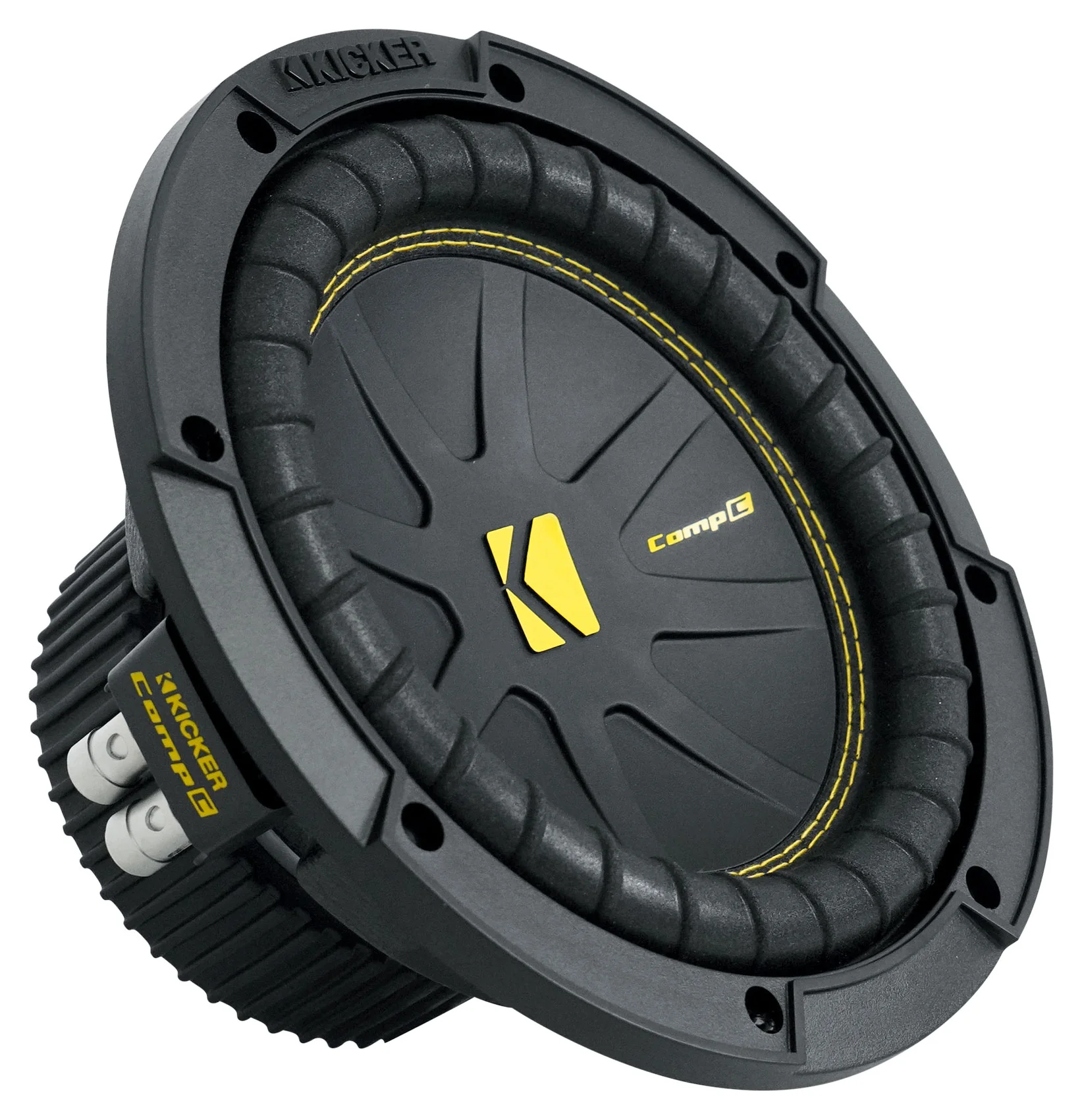 Kicker 50CWCD84 CompC 8" DVC 4 ohm Car Subwoofer+Amplifier+Vented Sub Box CWCD84 - Image 19