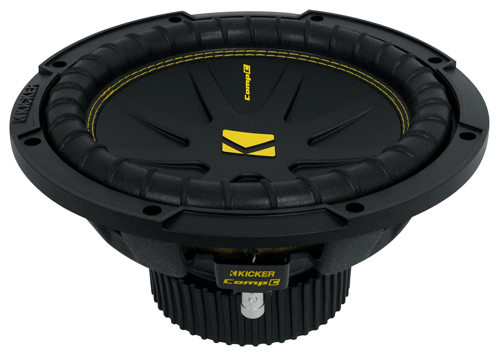 Kicker 50CWCS104 CompC 10" SVC 4 ohm Subwoofer+Sealed Sub Box Enclosure CWCS104 - Image 7