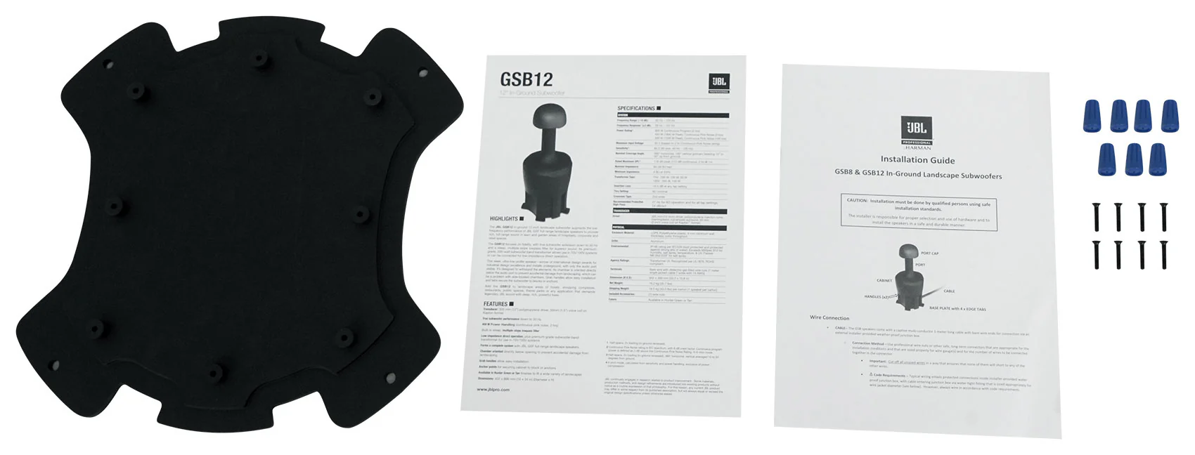 (12) JBL GSF6-TN 6.5" Landscape Ground Stake 70v Commercial Speakers+12" Sub+Amp - Image 7