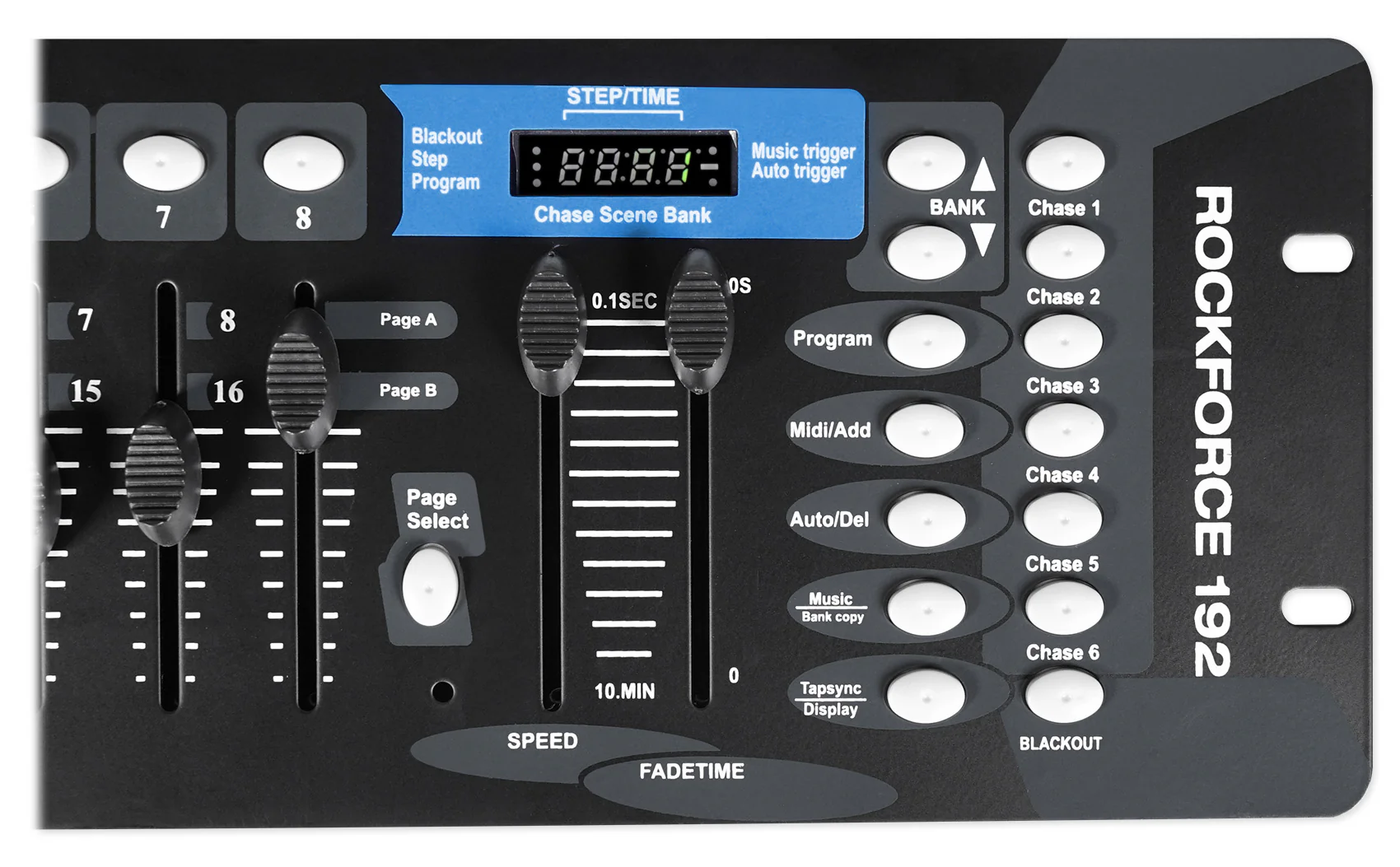 RockPAR TRI White 6-Pack + ROCKFORCE 192 Controller Bundle - Image 11
