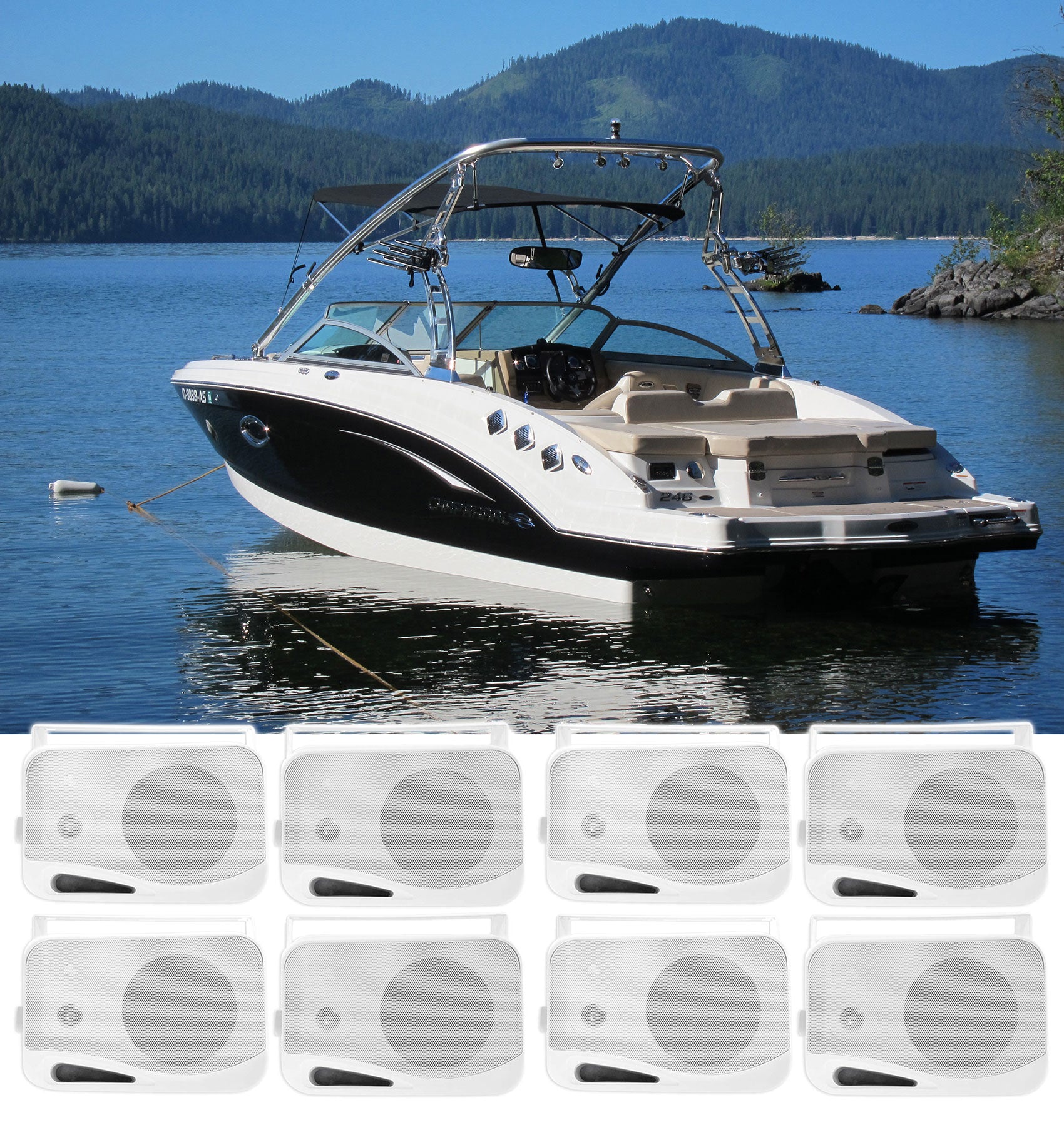 HP4S-8 BOAT 4-Pair