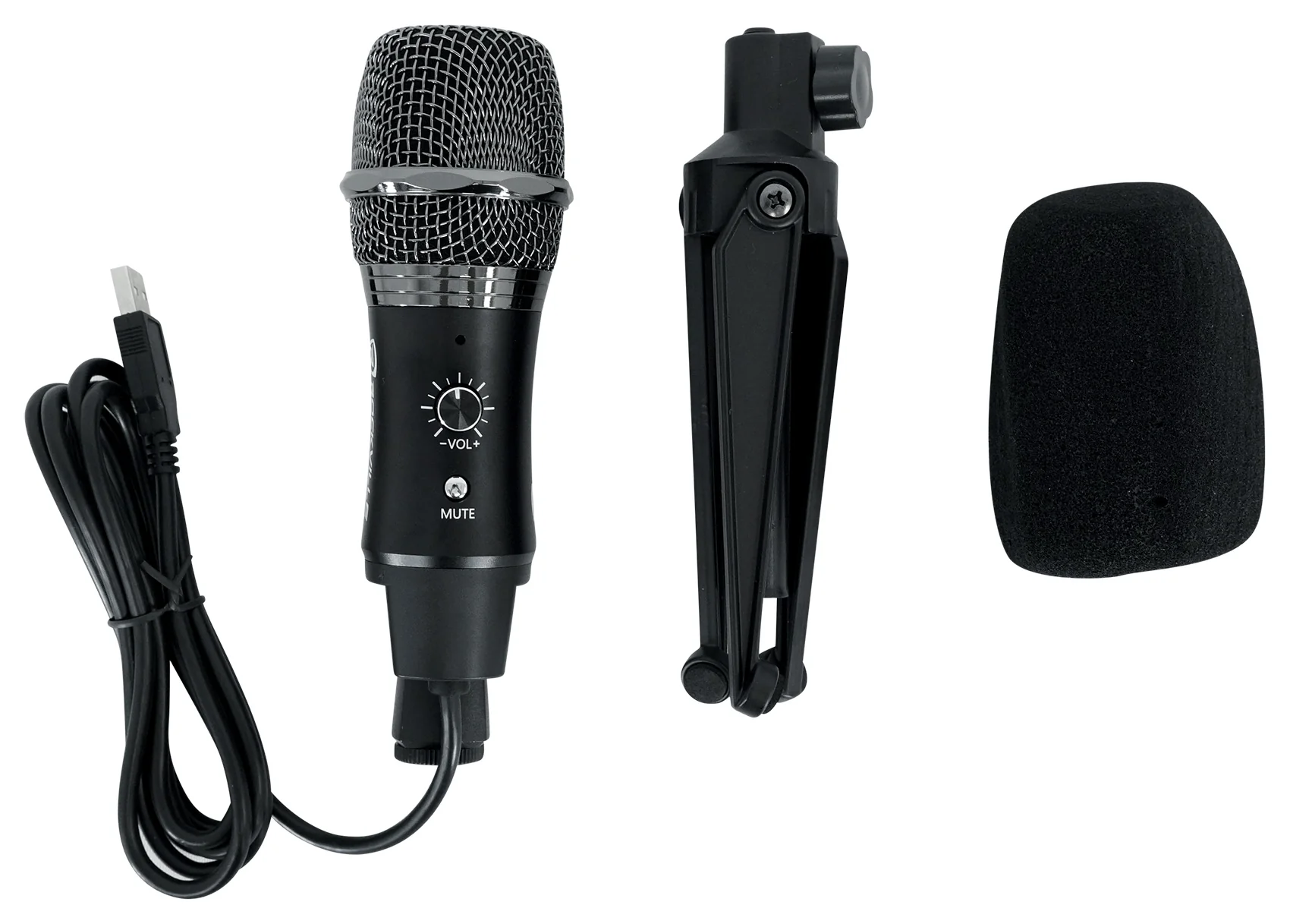 A-STREAM Live Streaming USB Microphone + iUSB Lightning Adapter Bundle - Image 12