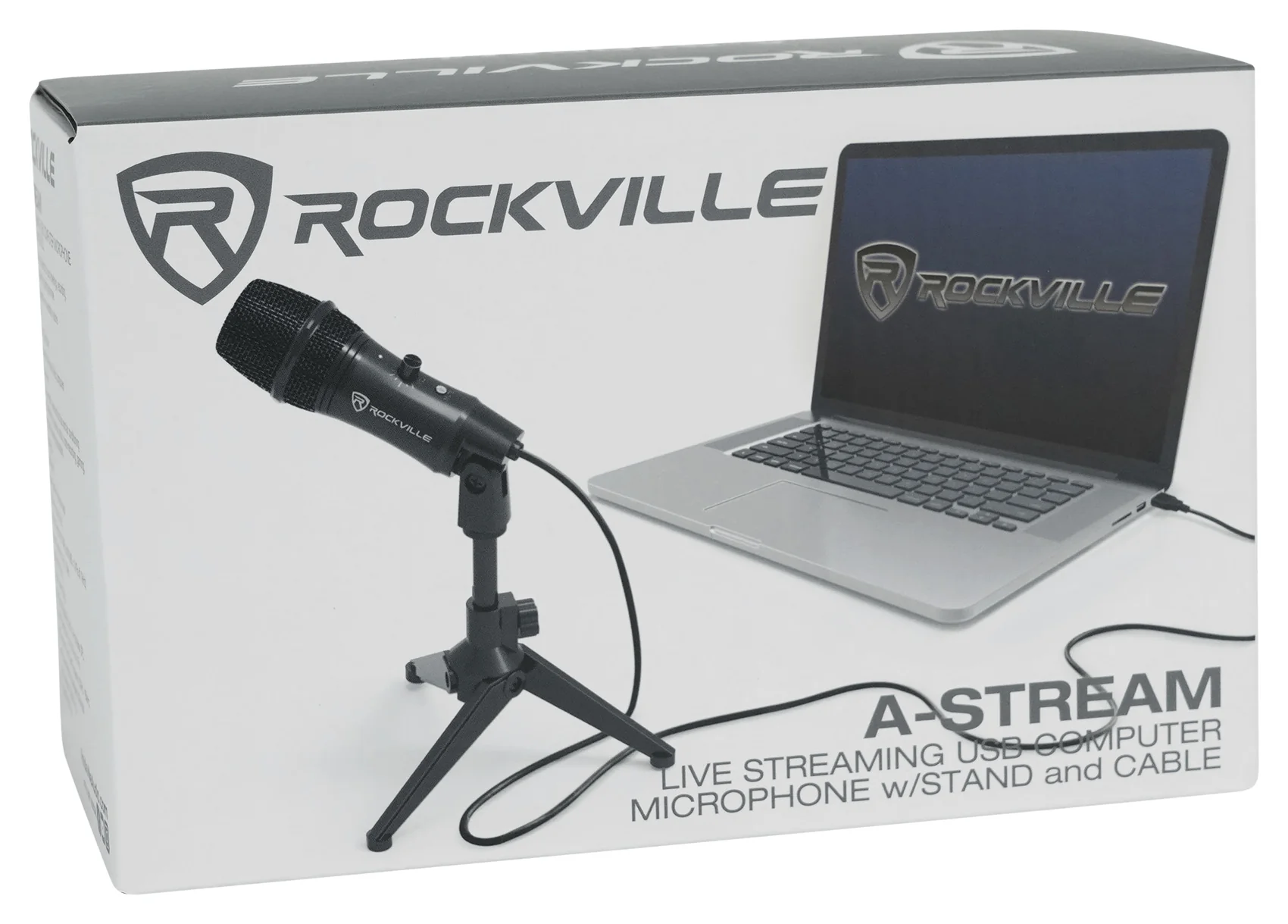 A-STREAM Live Streaming USB Microphone + iUSB Lightning Adapter Bundle - Image 15