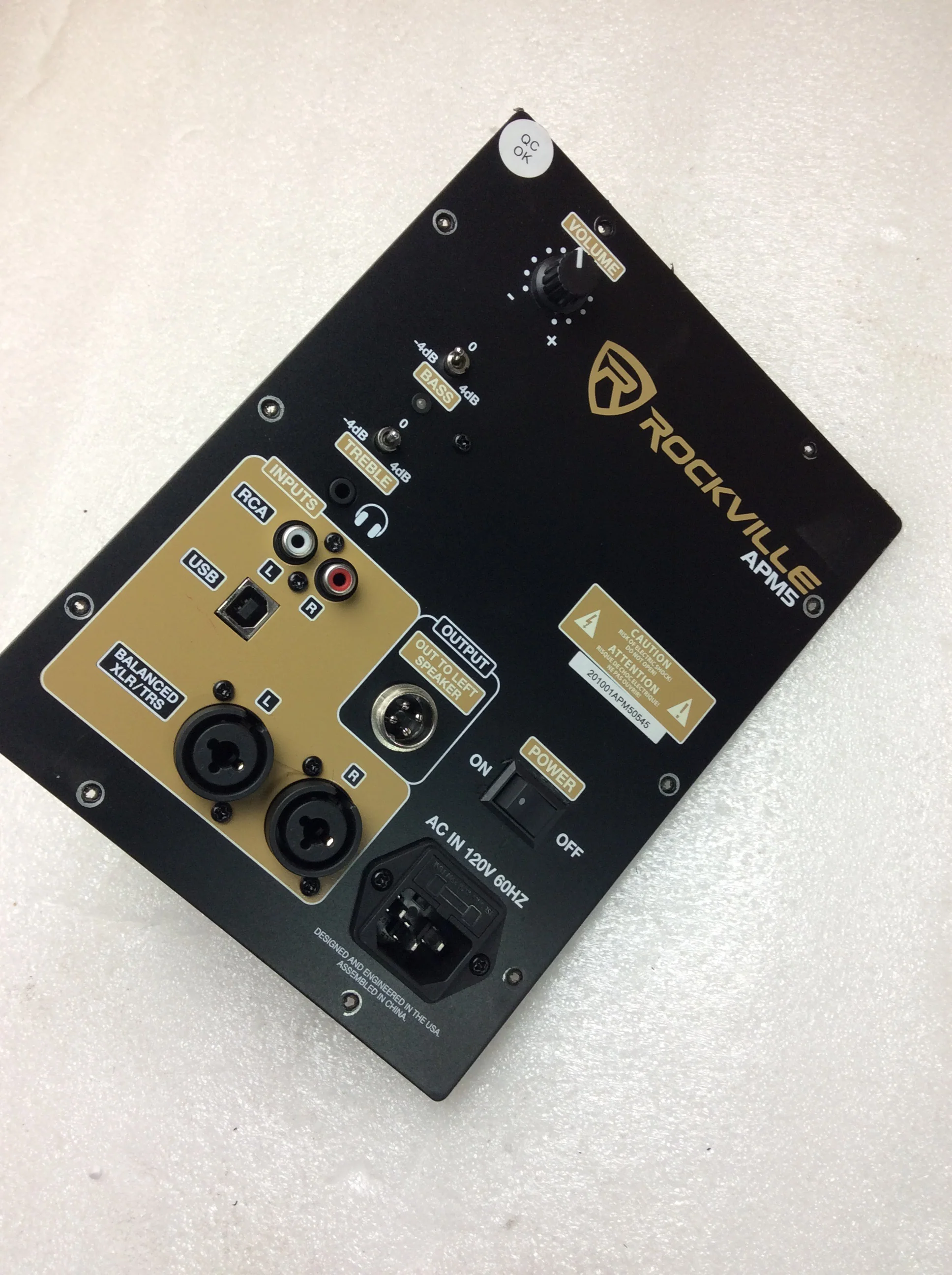 APM5 AMP PLATE