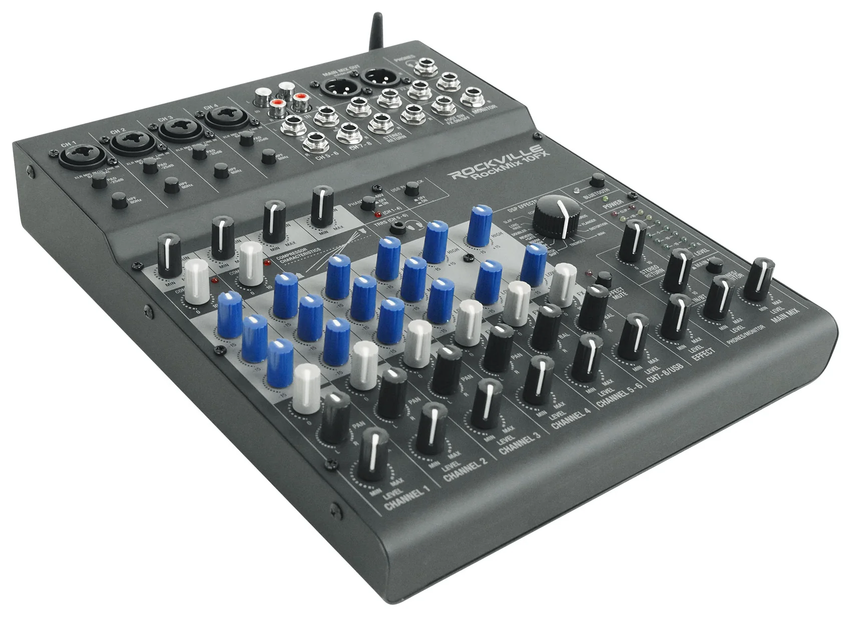 APM5B Black + ROCKMIX 10FX Mixer/USB Interface Bundle - Image 2