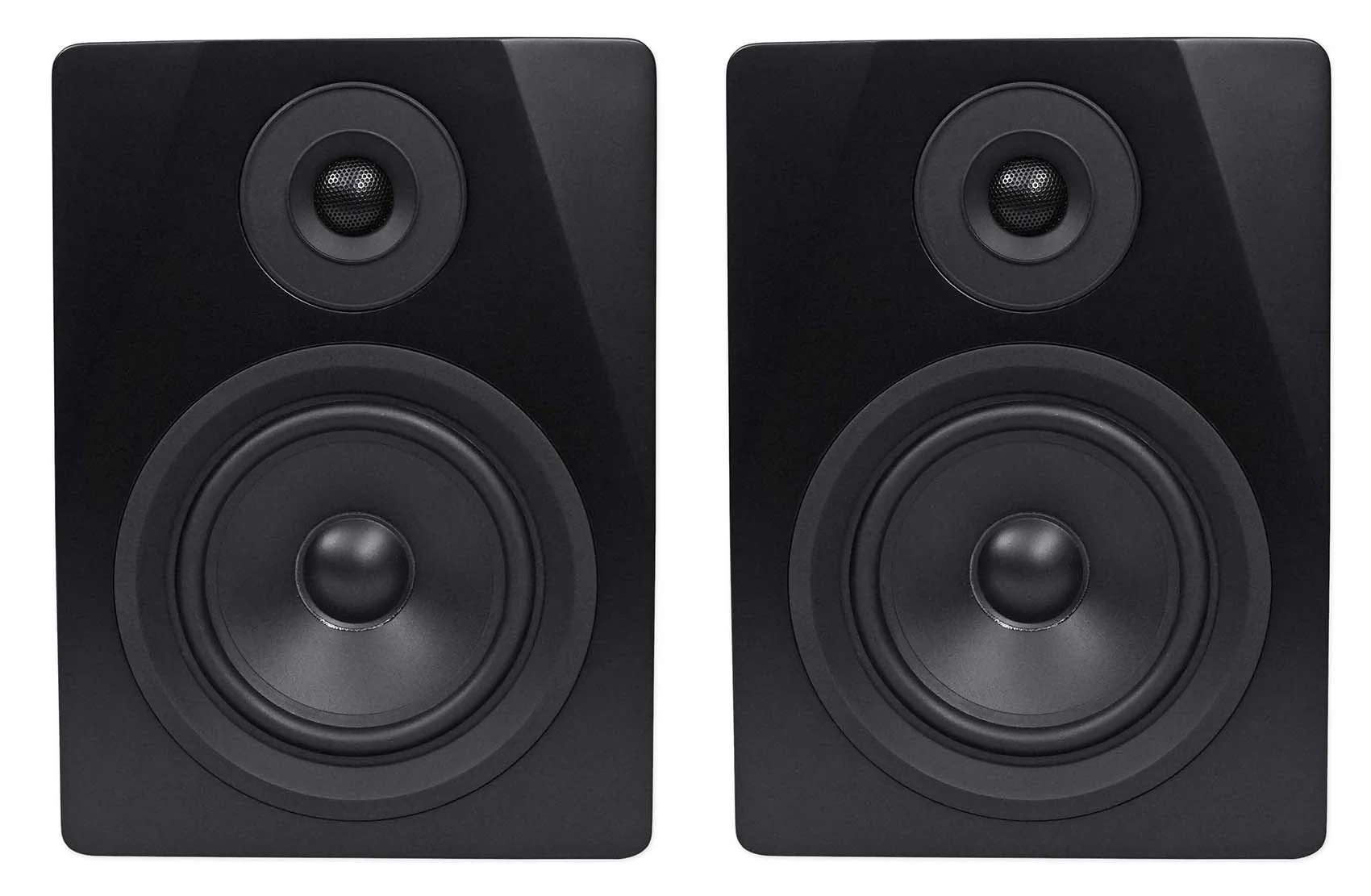 APM5B Black + RS21B 21" Speaker Stands Bundle - Image 2