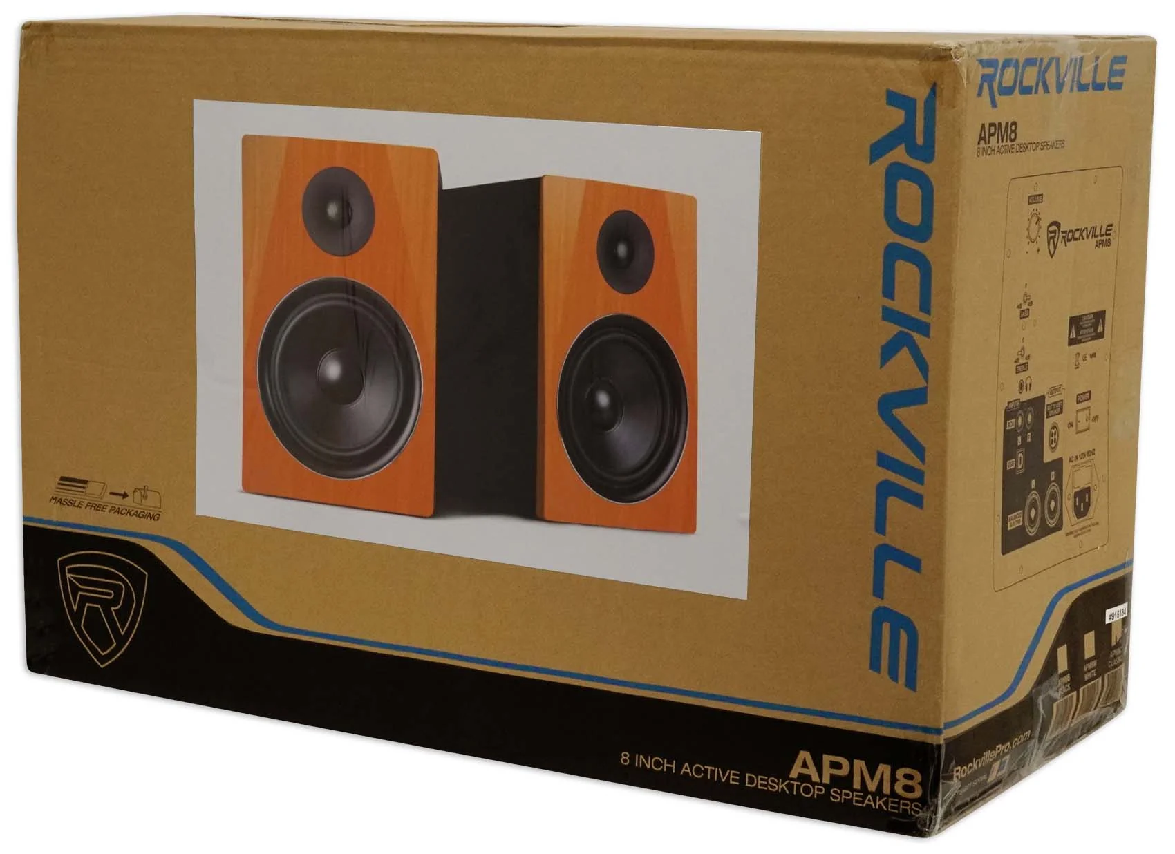 APM8C Classic Wood 2-Pack + USB Studio Monitors Bundle - Image 6