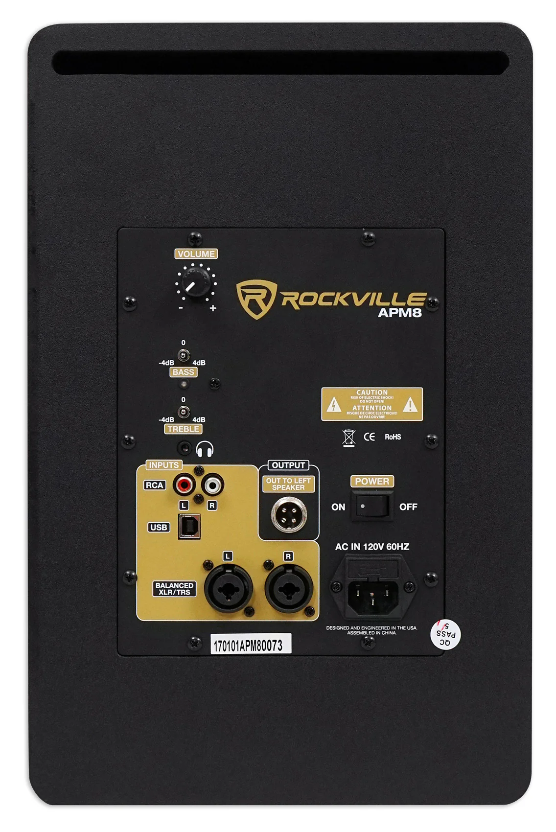 APM8C 8" Studio Monitors + APM10C 10" Subwoofer Bundle - Image 3
