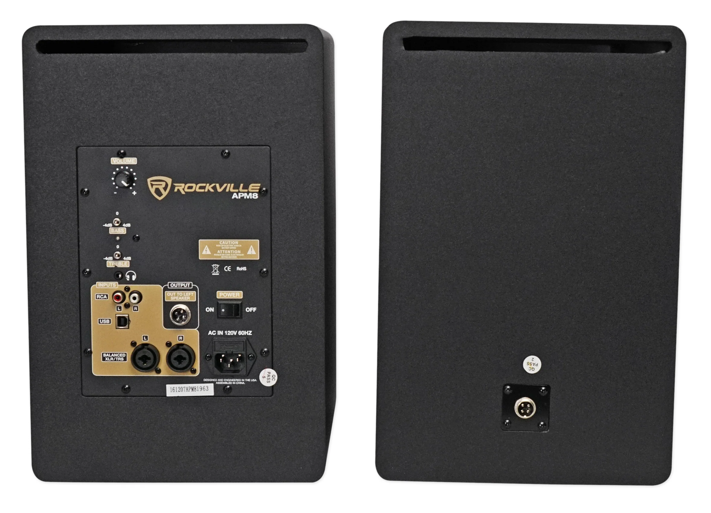 APM8W White + Studio Monitor Speakers Bundle - Image 3