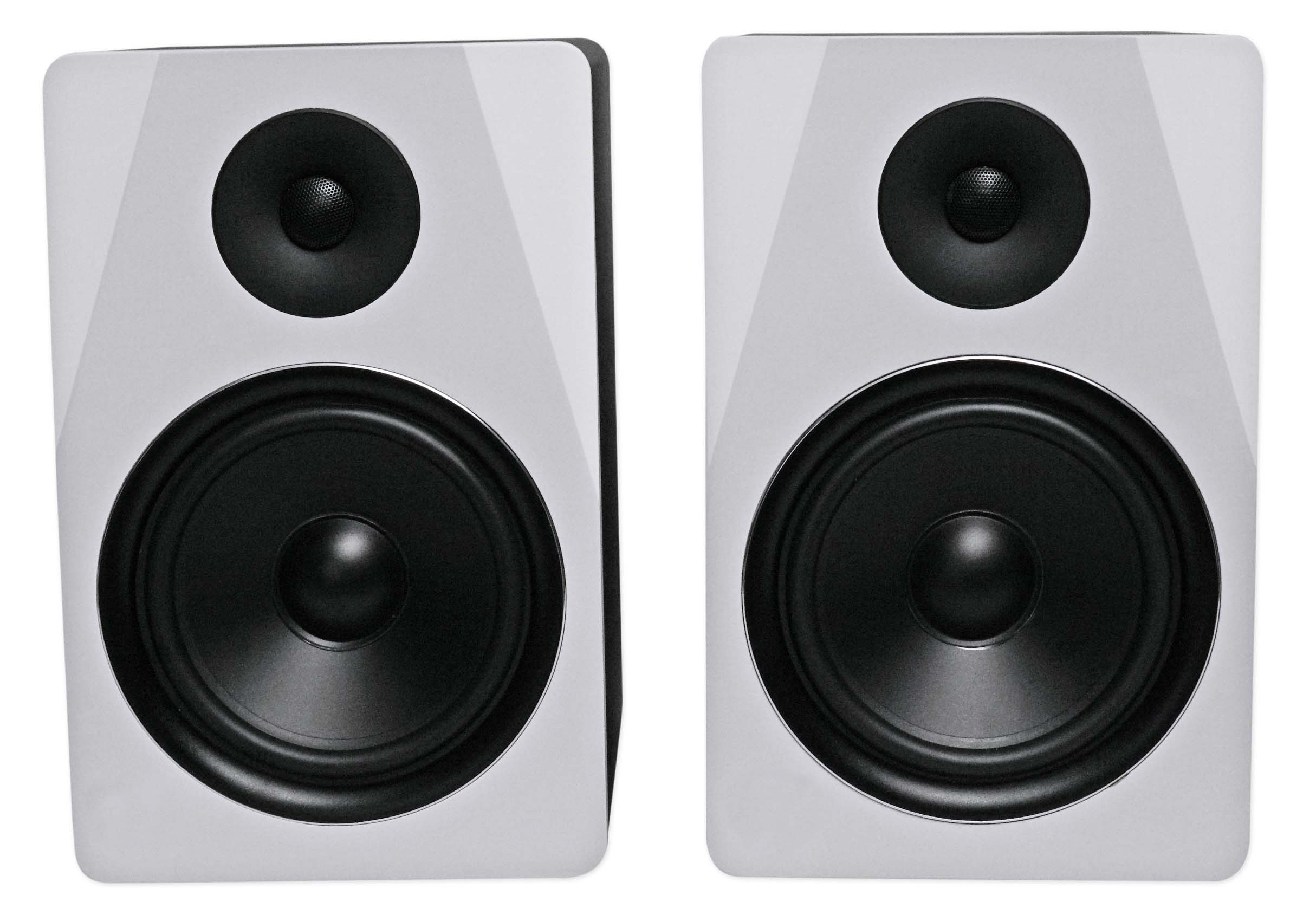 APM8W White + RS21W 21" Stands Bundle - Image 2