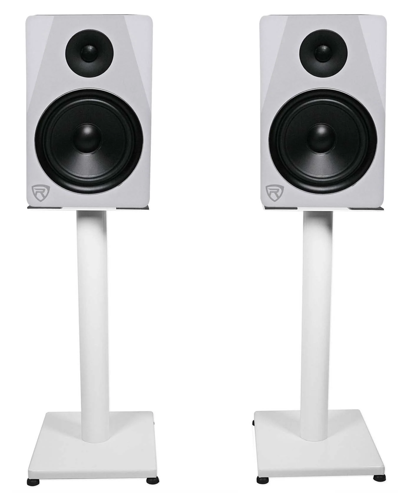 APM8W White + RS21W 21" Stands Bundle - Image 9