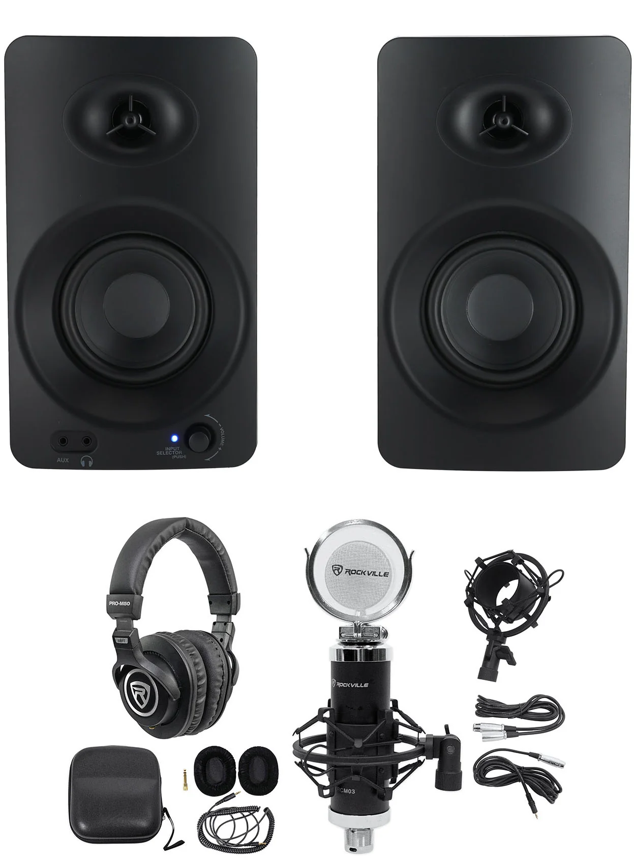 ASM4 4" + RCM03 Microphone Bundle