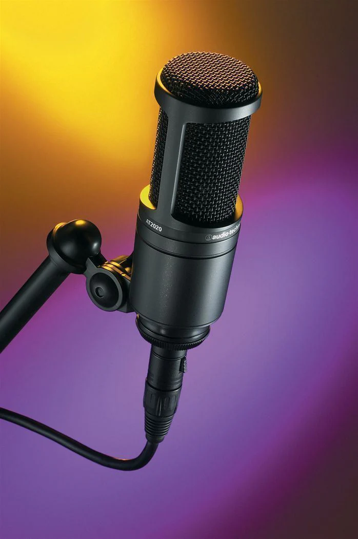 Audio Technica AT2020 Studio Recording Microphone+Pro Condenser Mic Boom Arm - Image 15