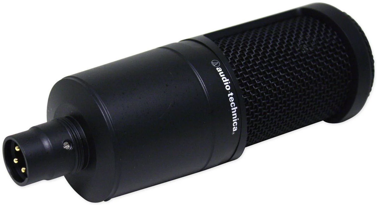 Audio Technica AT2020 Studio Recording Microphone+Pro Condenser Mic Boom Arm - Image 17