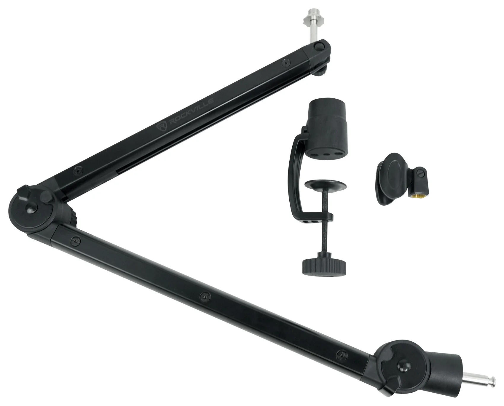 Audio Technica AT2020 Studio Recording Microphone+Pro Condenser Mic Boom Arm - Image 8