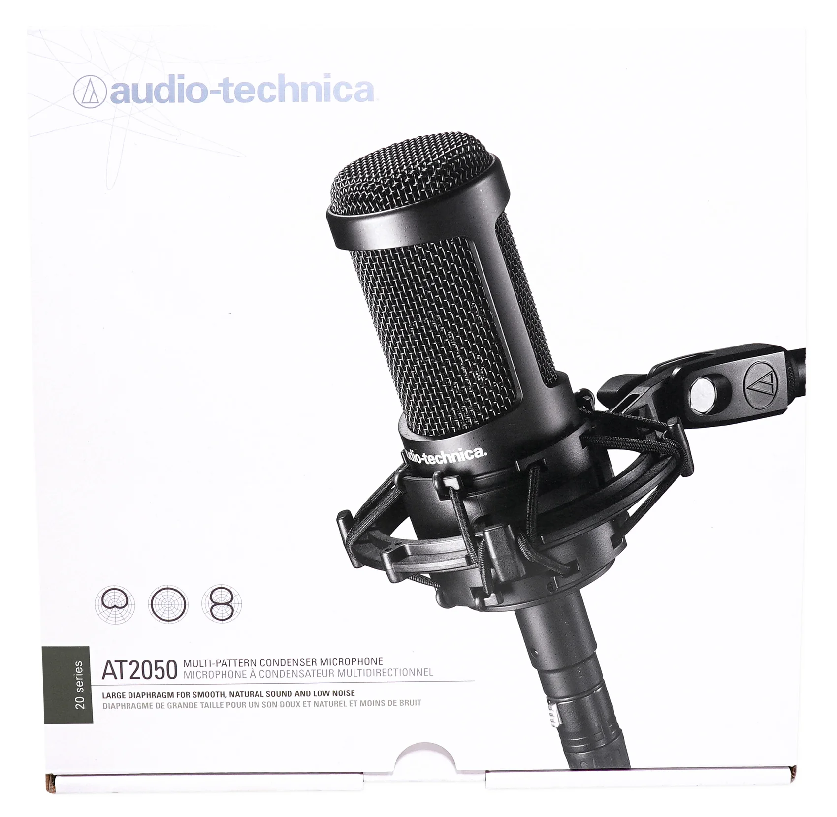 Audio Technica AT2050 Studio Condenser Recording Microphone+Sound Isolation Box - Image 12