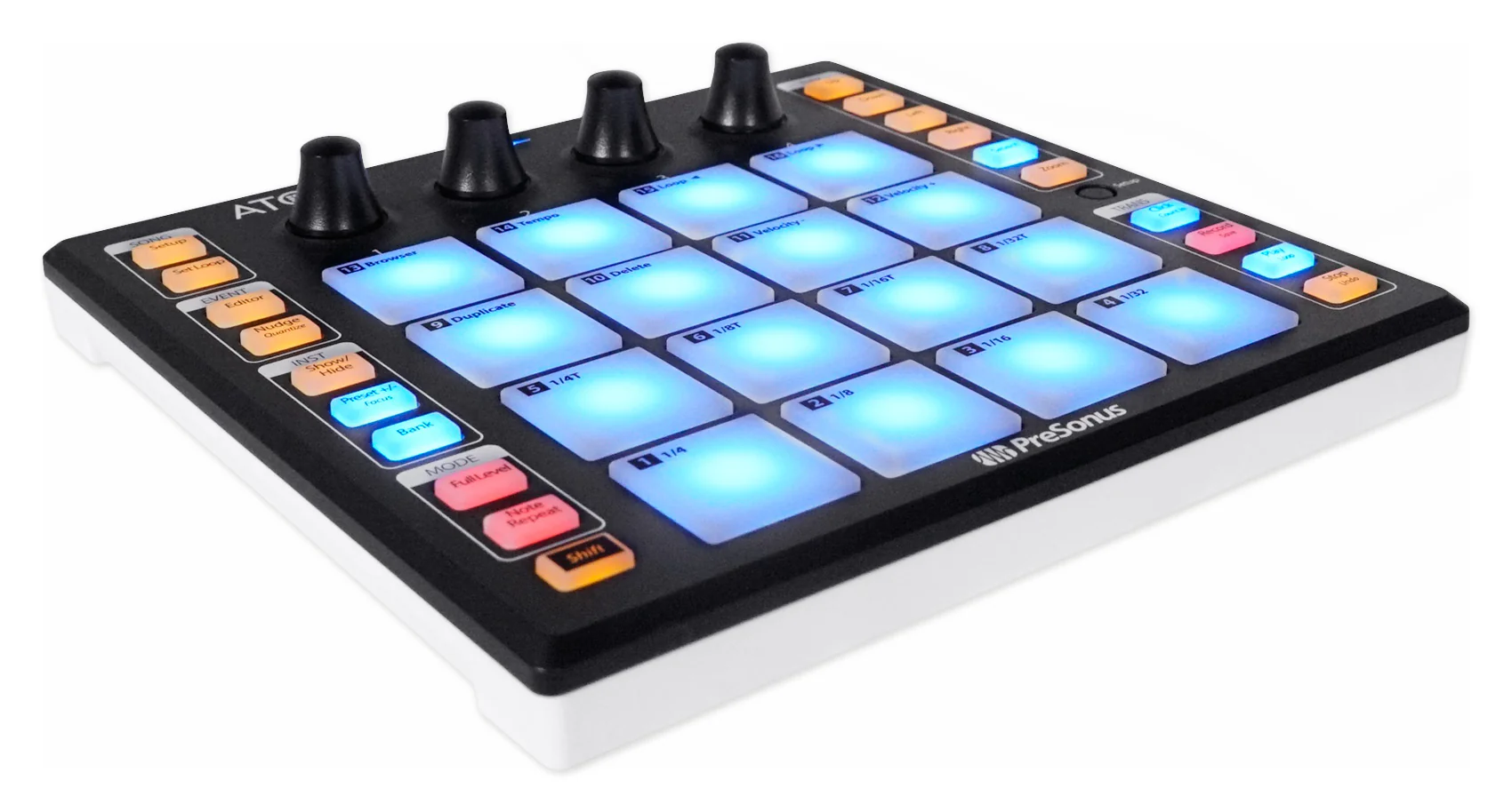 PRESONUS ATOM 16 Pad USB MIDI RGB DJ Controller+Studio One Software+Headphones - Image 7