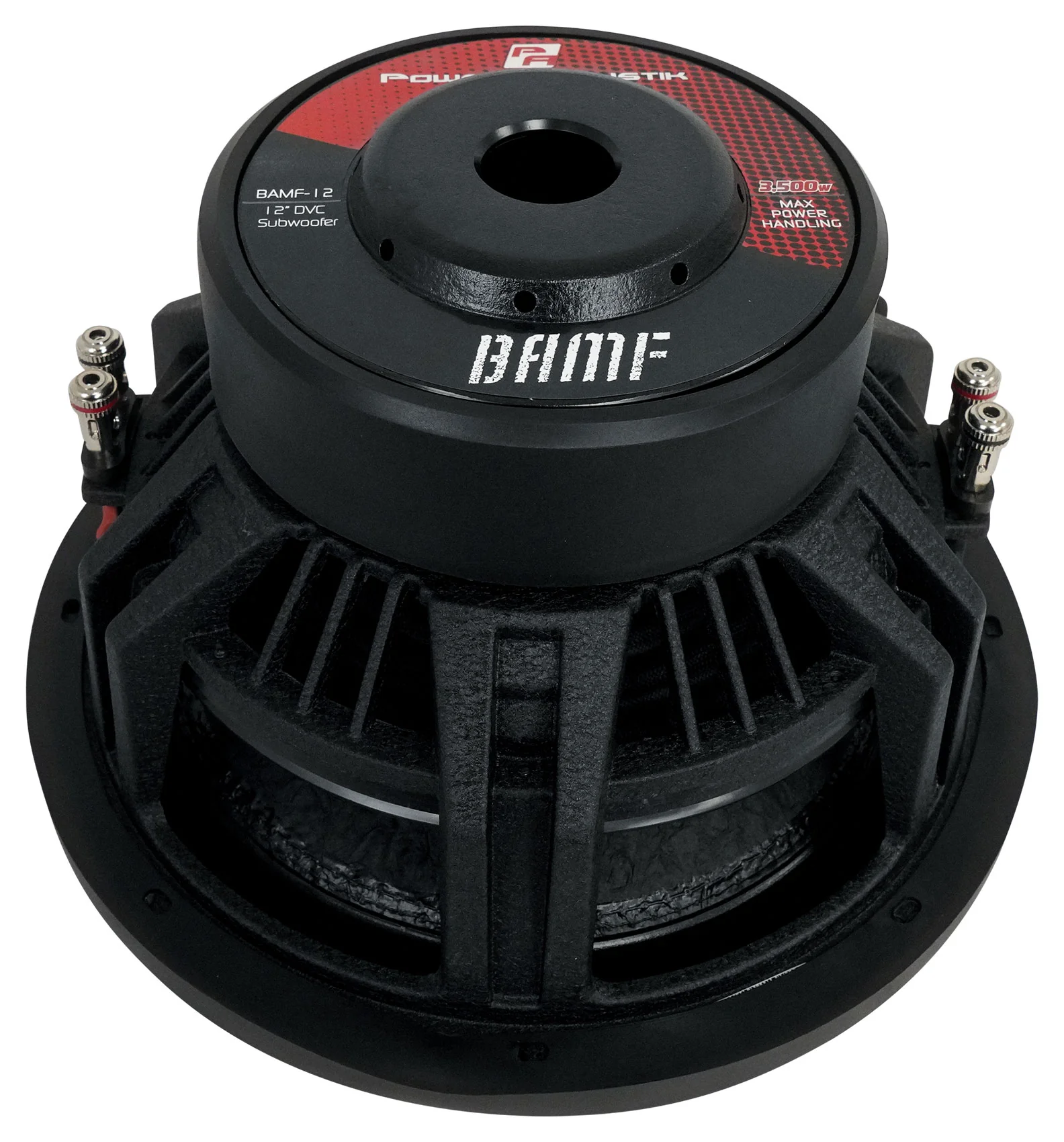 Power Acoustik BAMF-122 12" 3500w Car Audio Subwoofer+Sealed Sub Box Enclosure - Image 14
