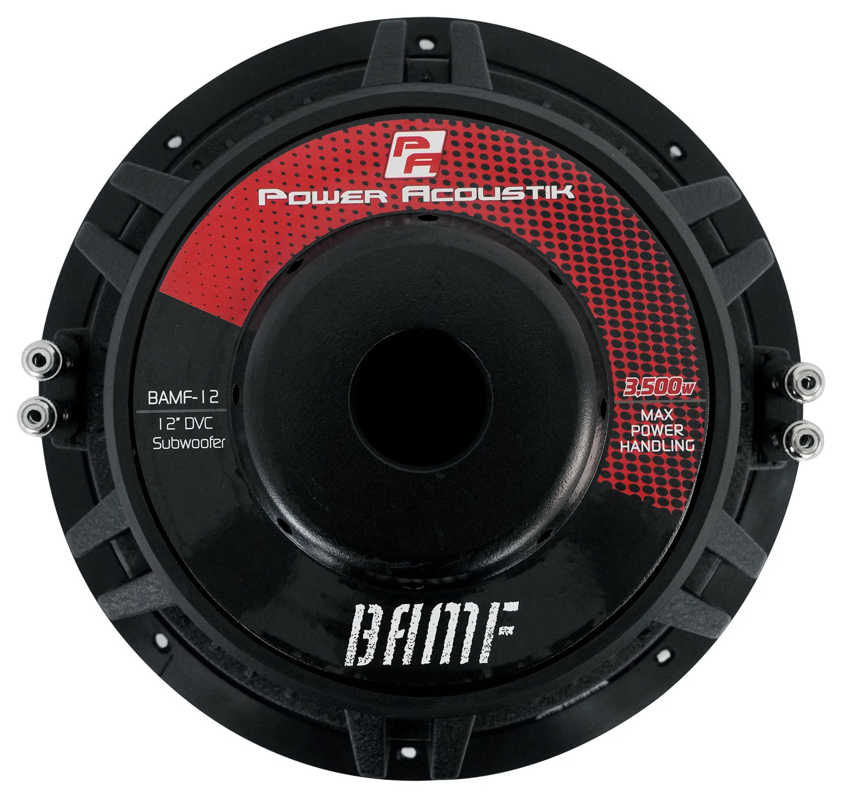 Power Acoustik BAMF-124 12" 3500w Car Audio Subwoofer+Sealed Sub Box Enclosure - Image 12