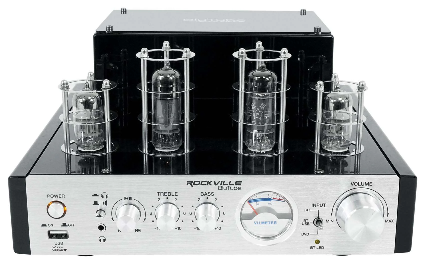 BluTube Tube Amplifier + RockShelf 54C Wood 2-Pack Bundle - Image 4