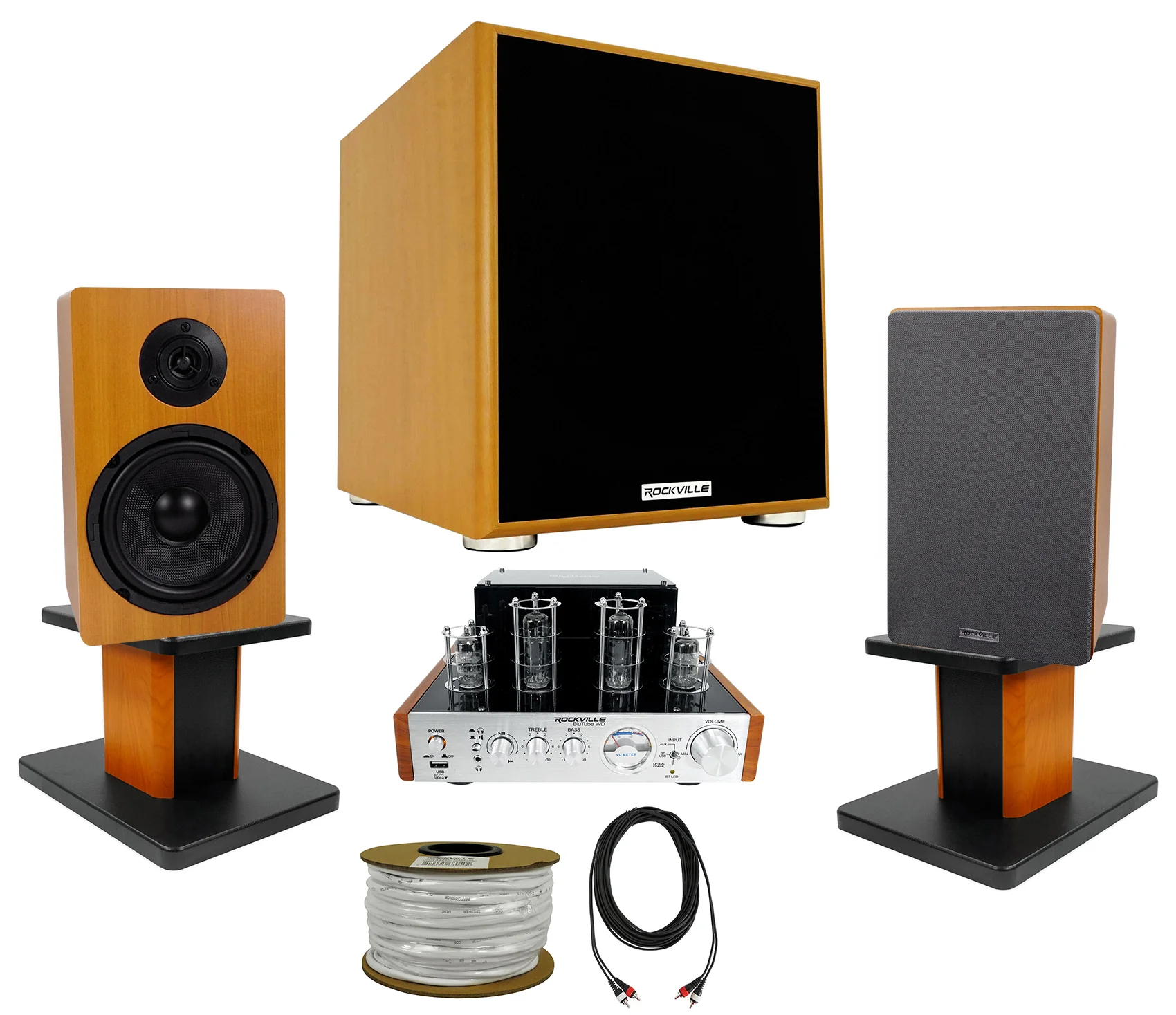 BluTube WD + RockShelf 64C Wood 2-Pack + Rock Shaker 10 Bundle