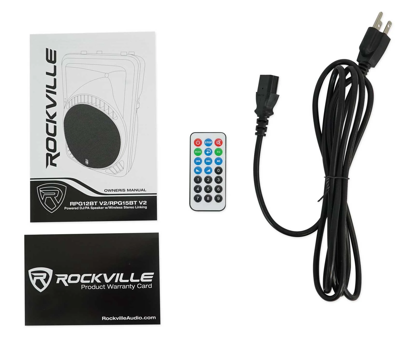 RPG15BT V2 Speaker + Stand + UHF Headset Bundle - Image 6