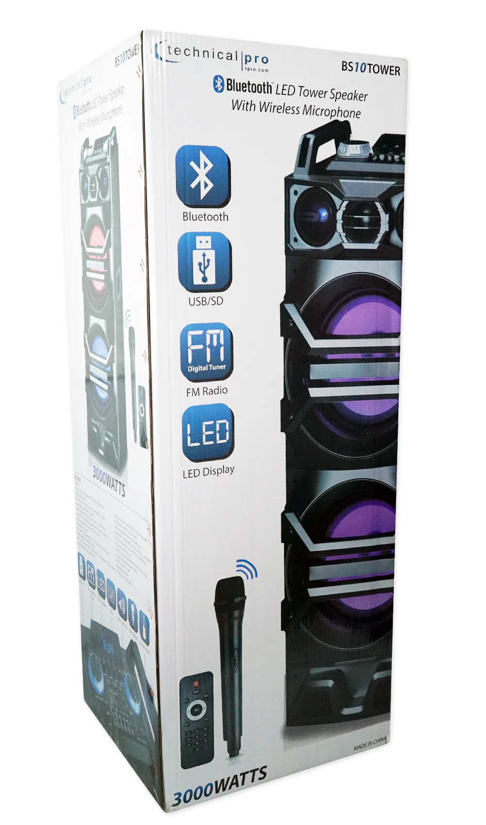 BS10TOWER  Karaoke System with Wireless Microphones - Image 38