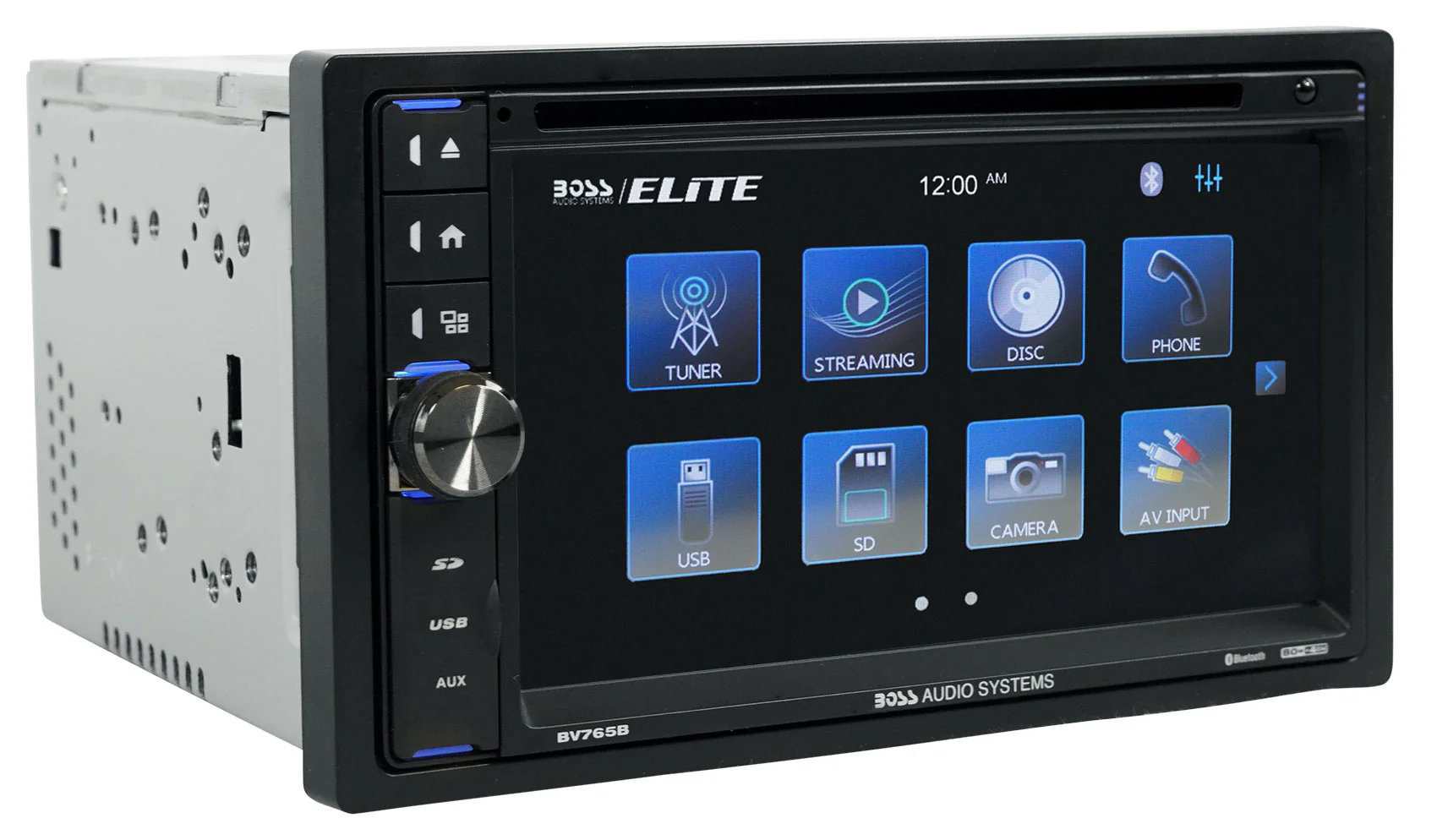 Boss Audio BV765B 6.5" In-Dash Car Monitor DVD Receiver w/Bluetooth/AM/FM+Camera - Image 4
