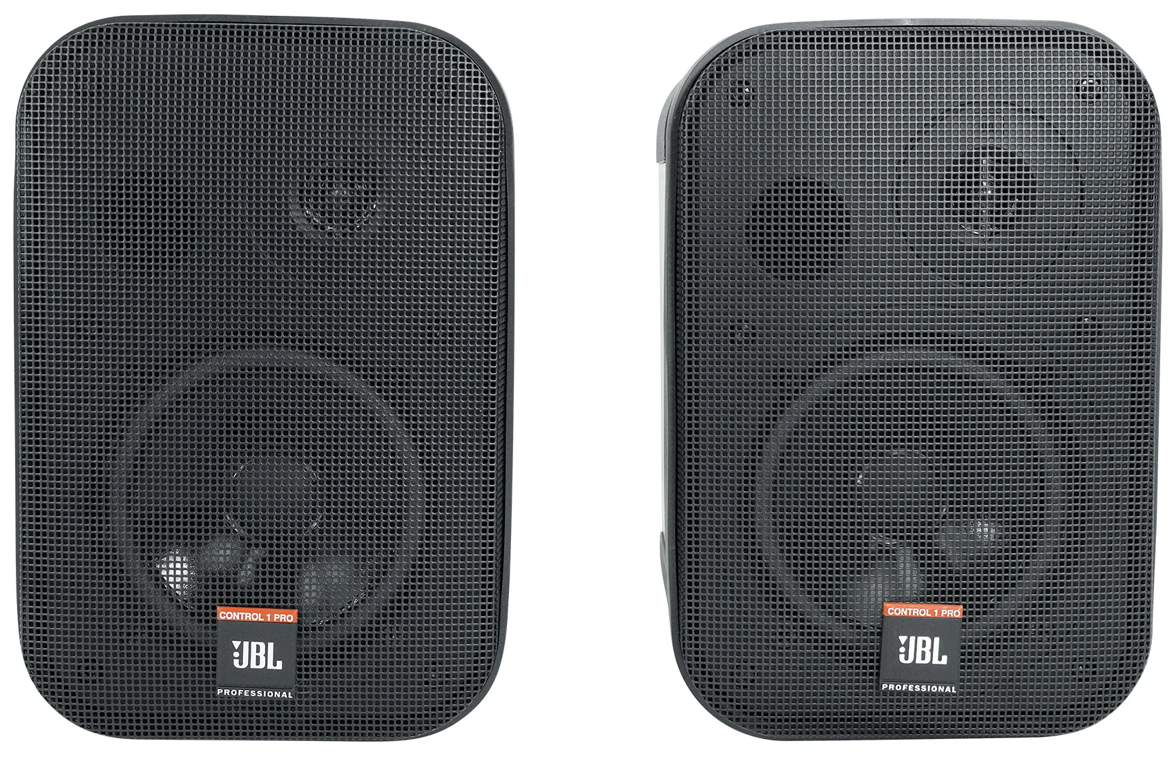 Pair JBL C1PRO Control 1 PRO Black 5.25" Wall Mount Home/Commercial Speakers [Open Box] - Image 2