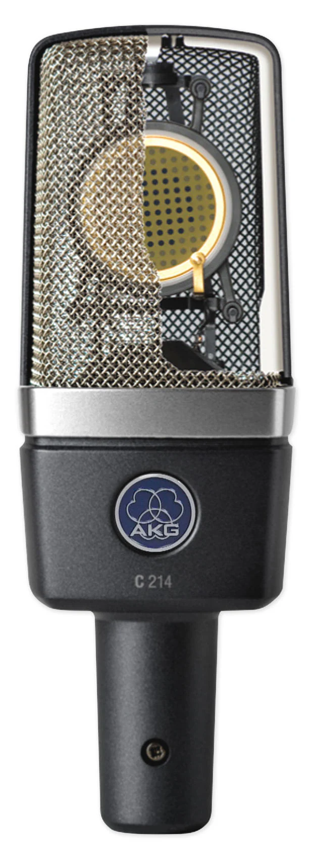 AKG C214 Studio Condenser Recording Microphone+Samson Vocal Booth+Stand - Image 14
