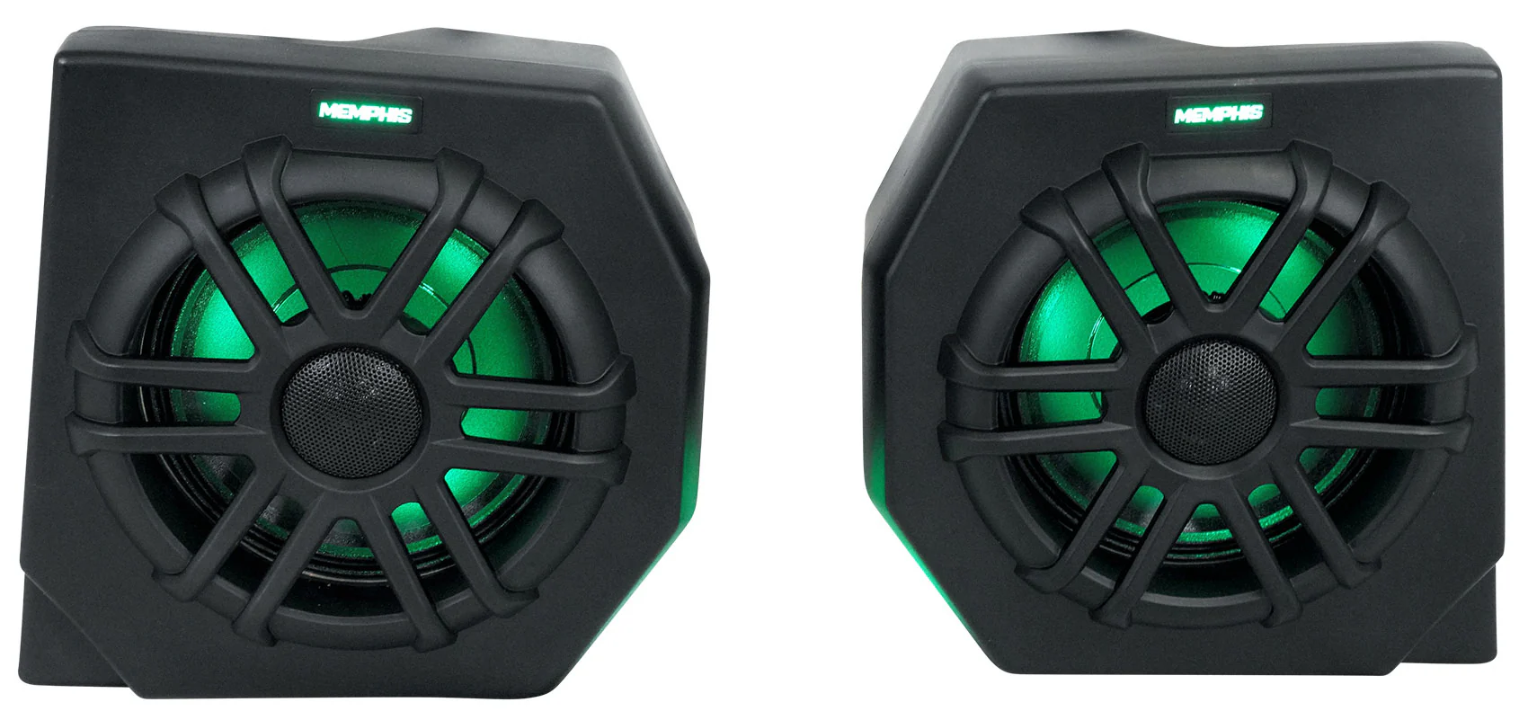 2) Memphis Audio CANAMDEF65FE 75w RMS Speaker Pods+Amp For 2018+ Can Am Defender - Image 22